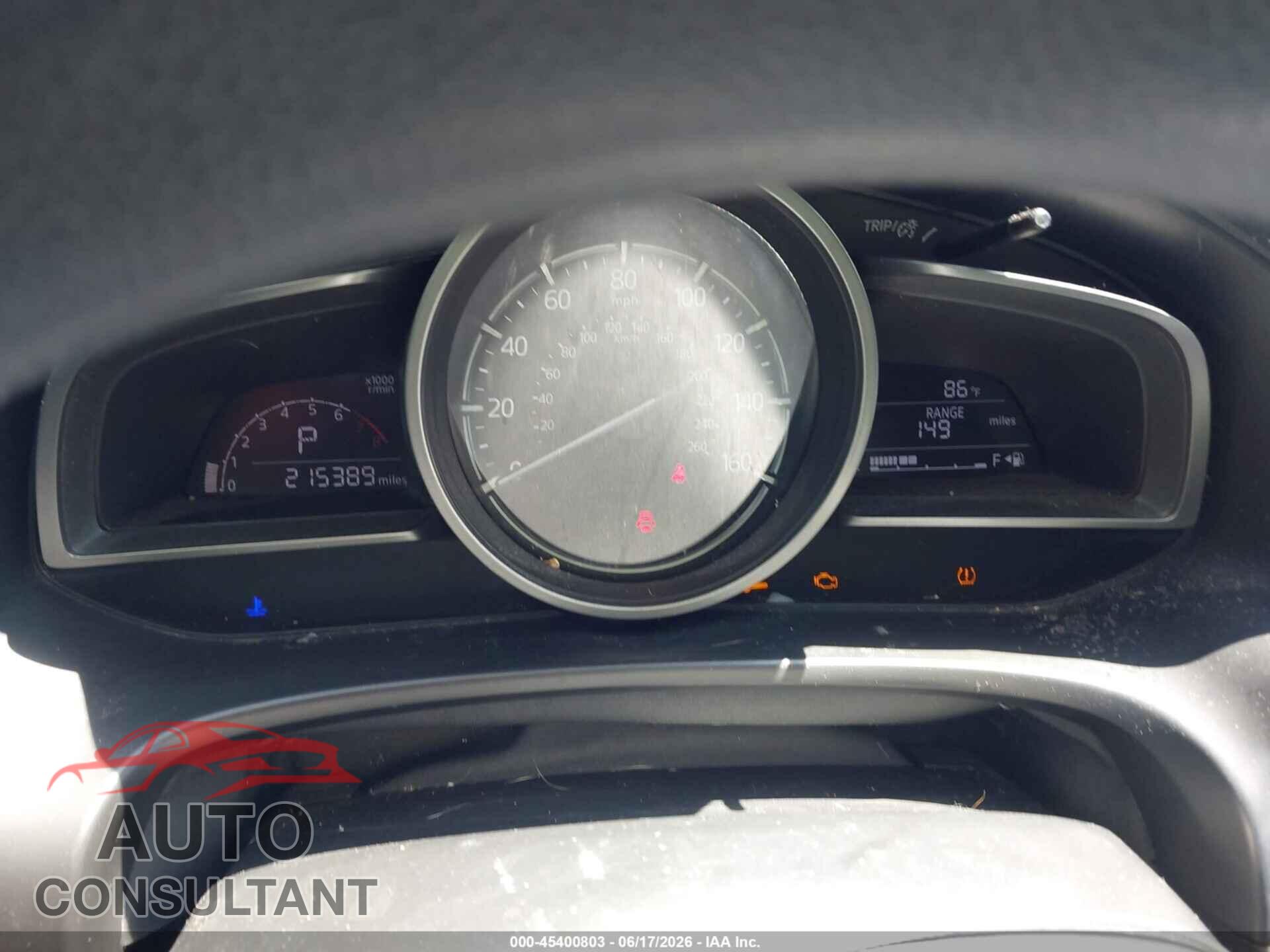 MAZDA MAZDA3 2017 - 3MZBN1K70HM114032