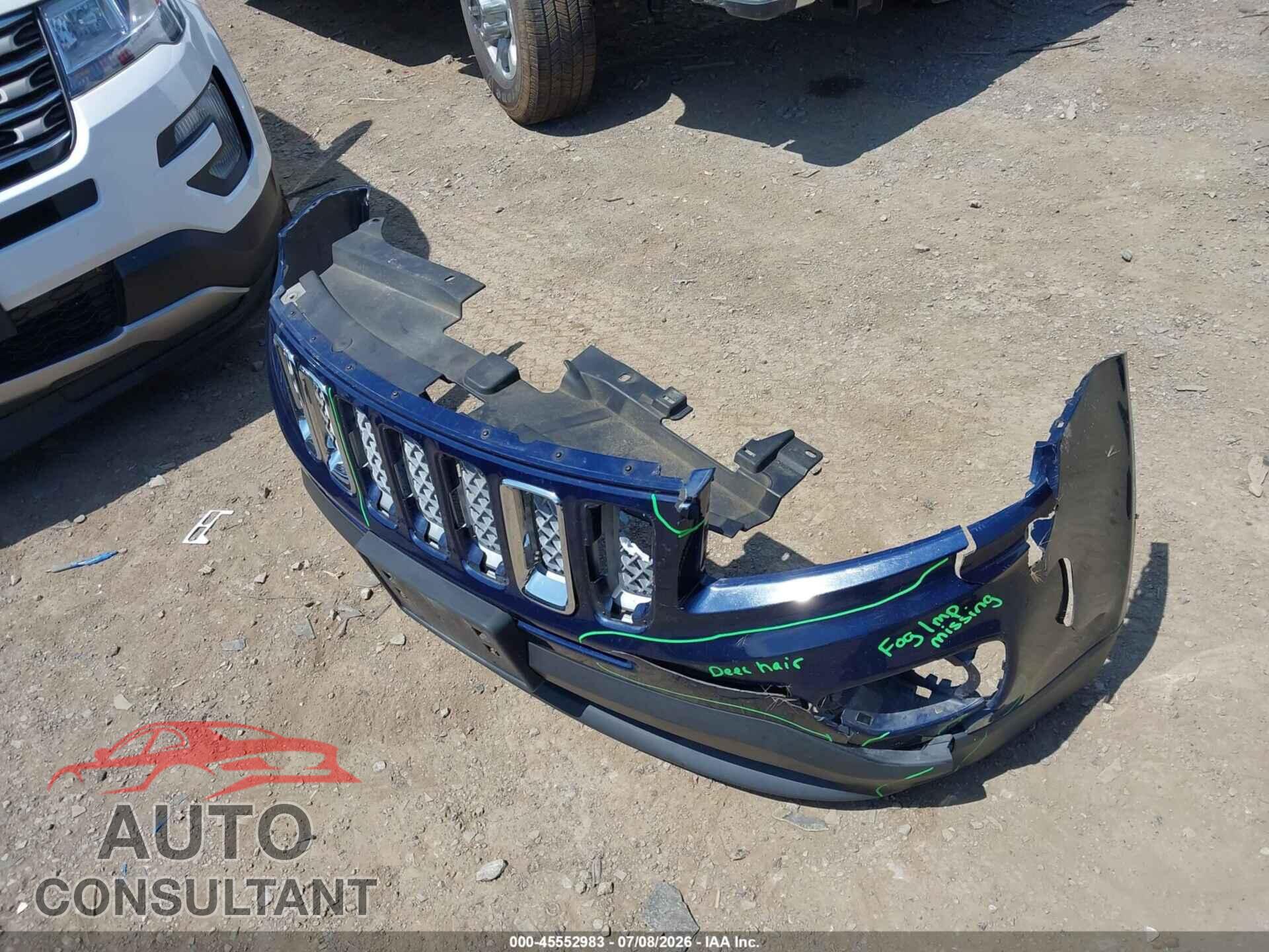 JEEP COMPASS 2017 - 1C4NJDEB8HD163553