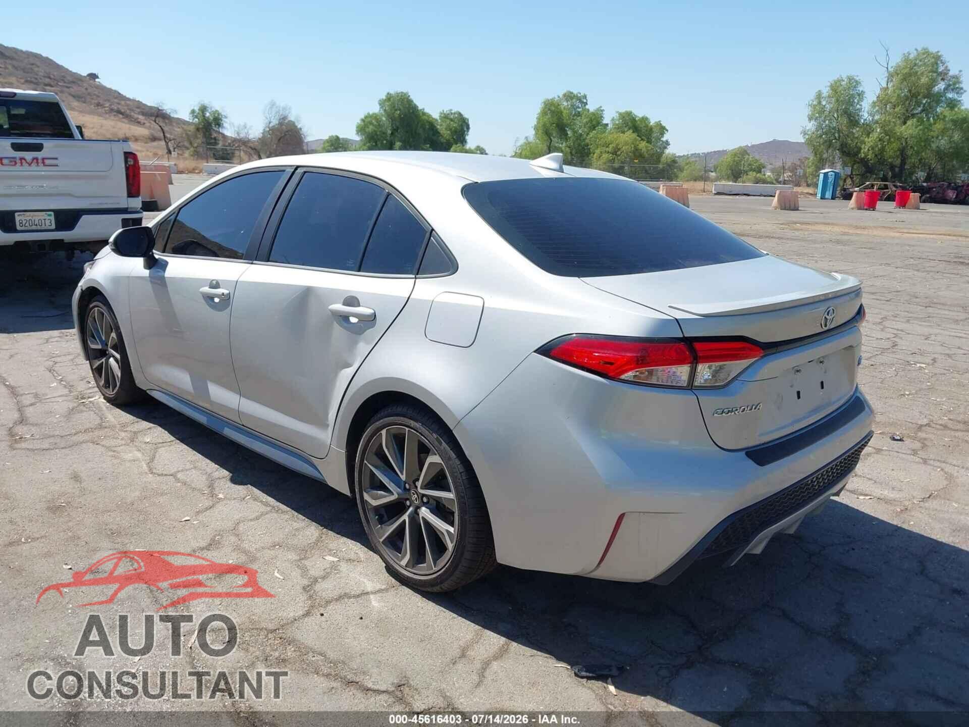 TOYOTA COROLLA 2021 - 5YFS4MCE6MP095025