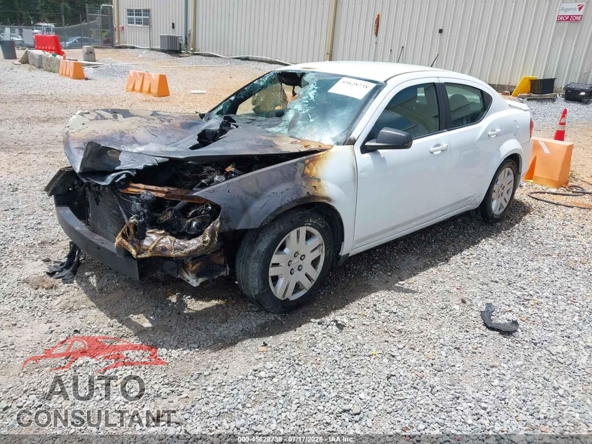 DODGE AVENGER 2013 - 1C3CDZAB1DN537415