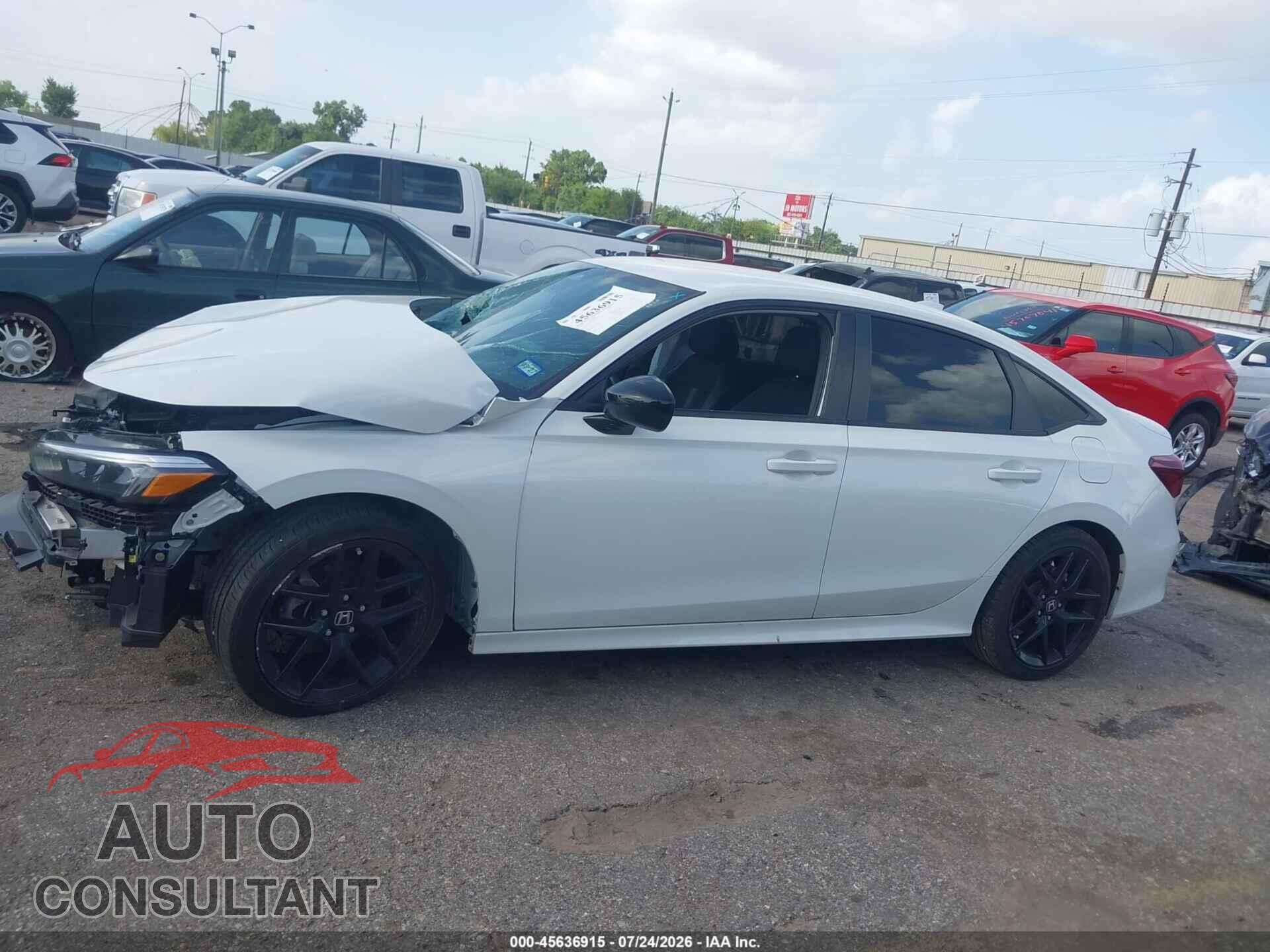 HONDA CIVIC 2025 - 2HGFE2F54SH580010