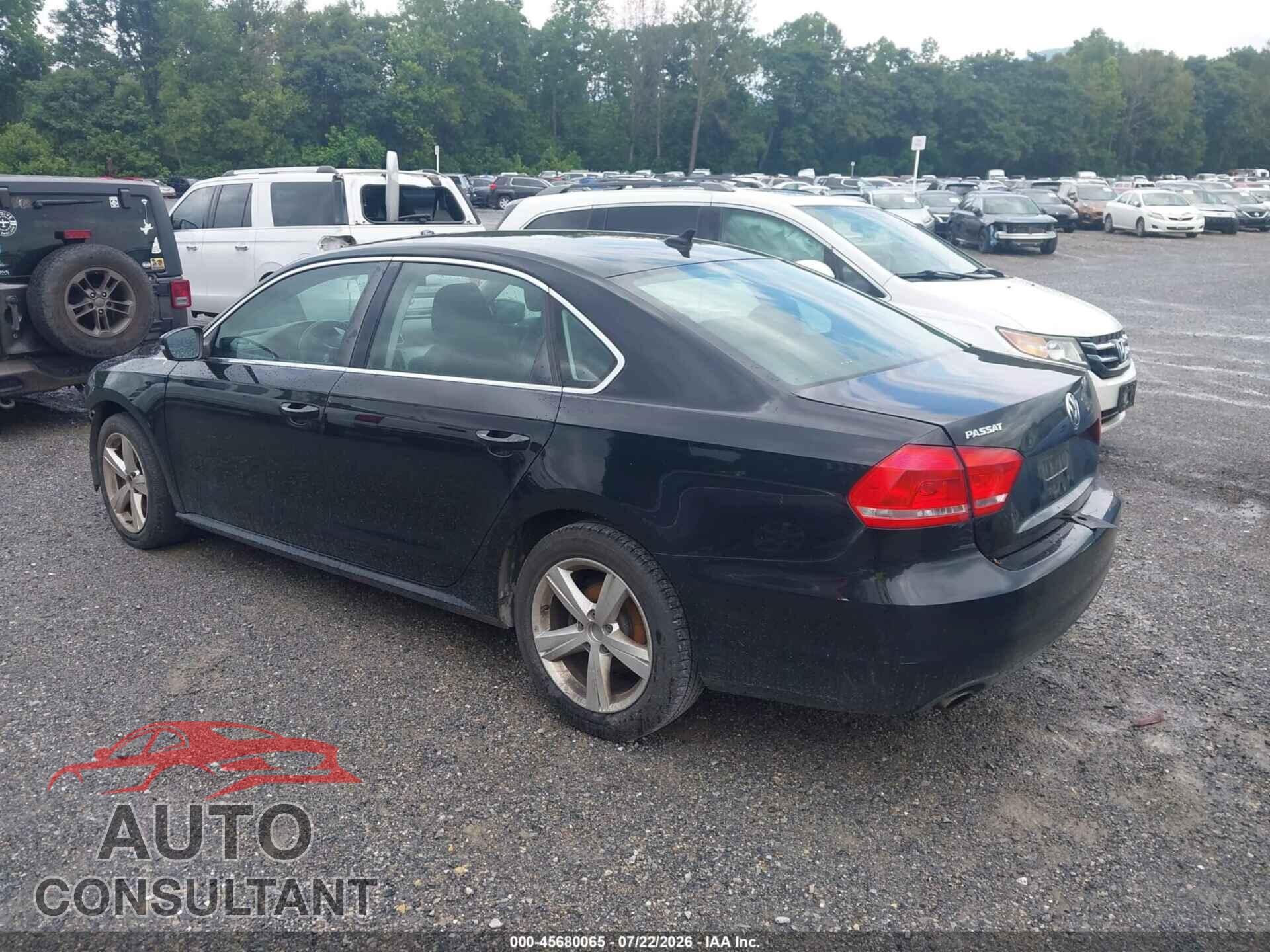 VOLKSWAGEN PASSAT 2013 - 1VWBP7A39DC013059