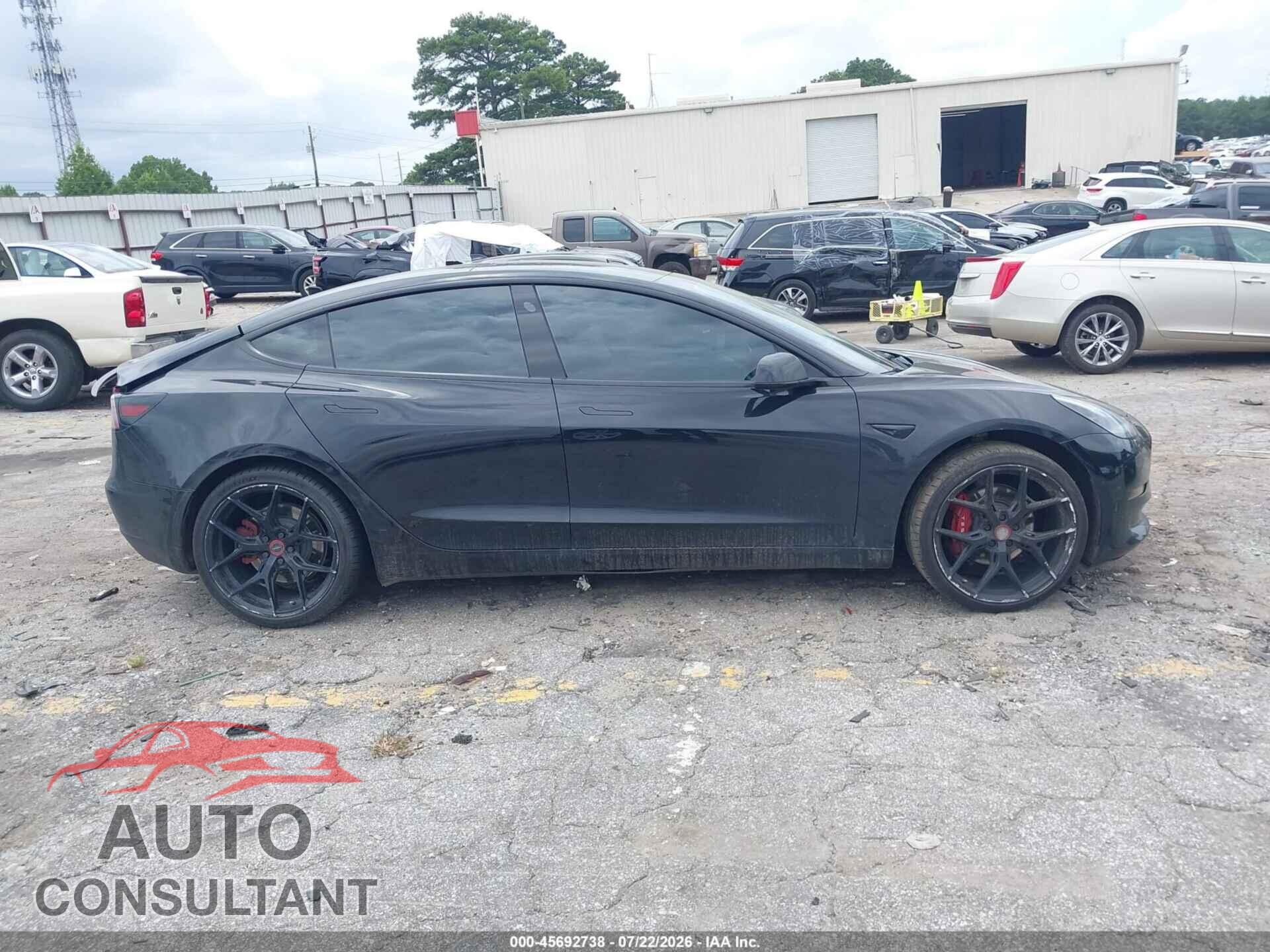 TESLA MODEL 3 2020 - 5YJ3E1EC1LF627321