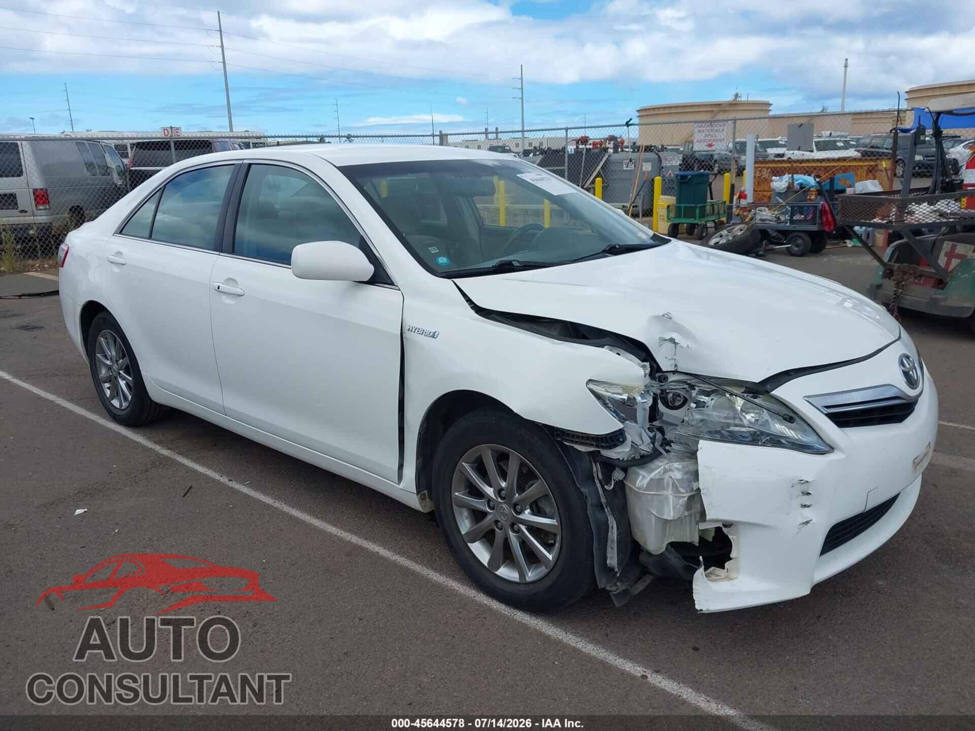 TOYOTA CAMRY HYBRID 2010 - JTNBB3EK8A3053541