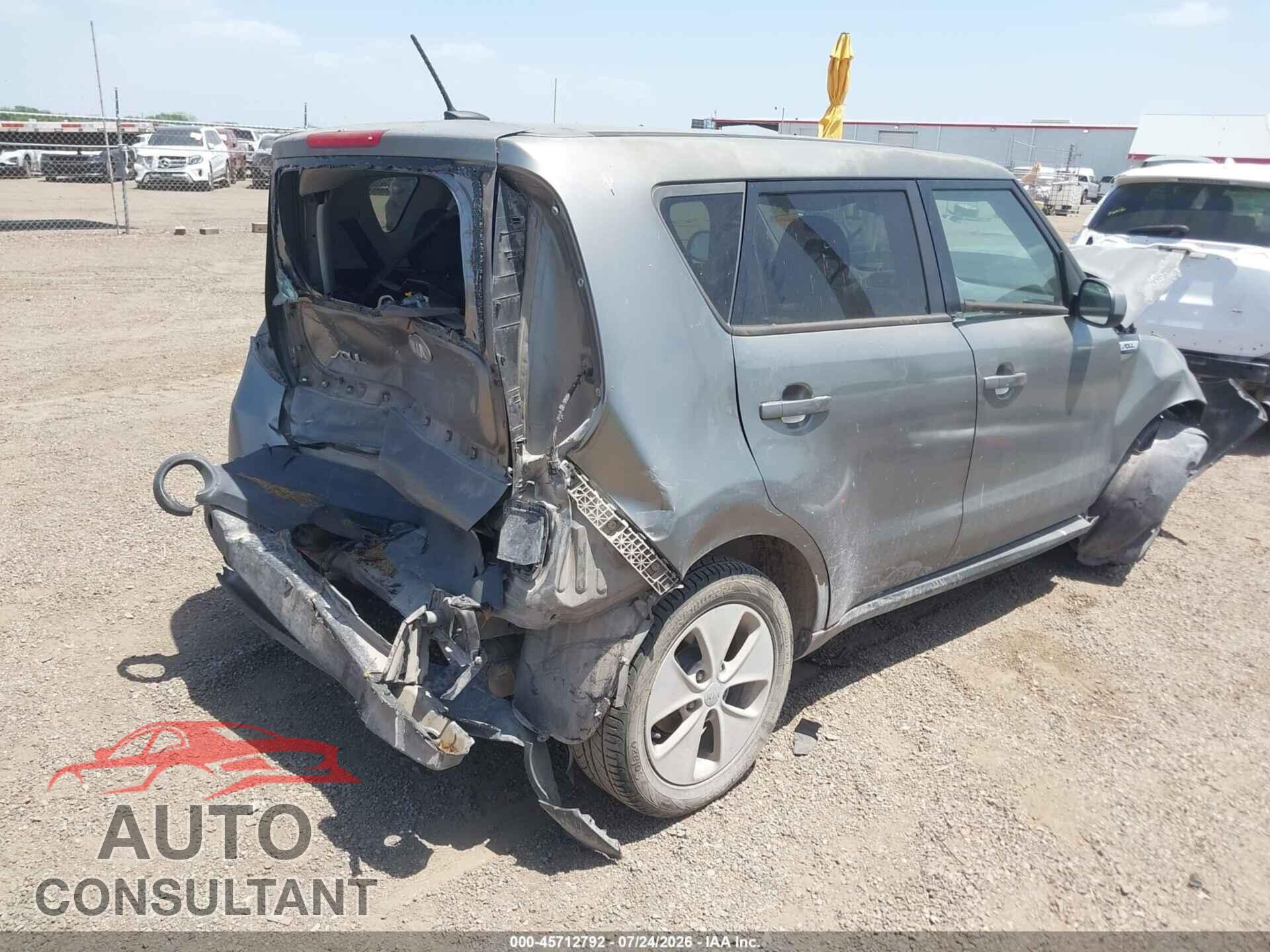 KIA SOUL 2015 - KNDJN2A29F7217371