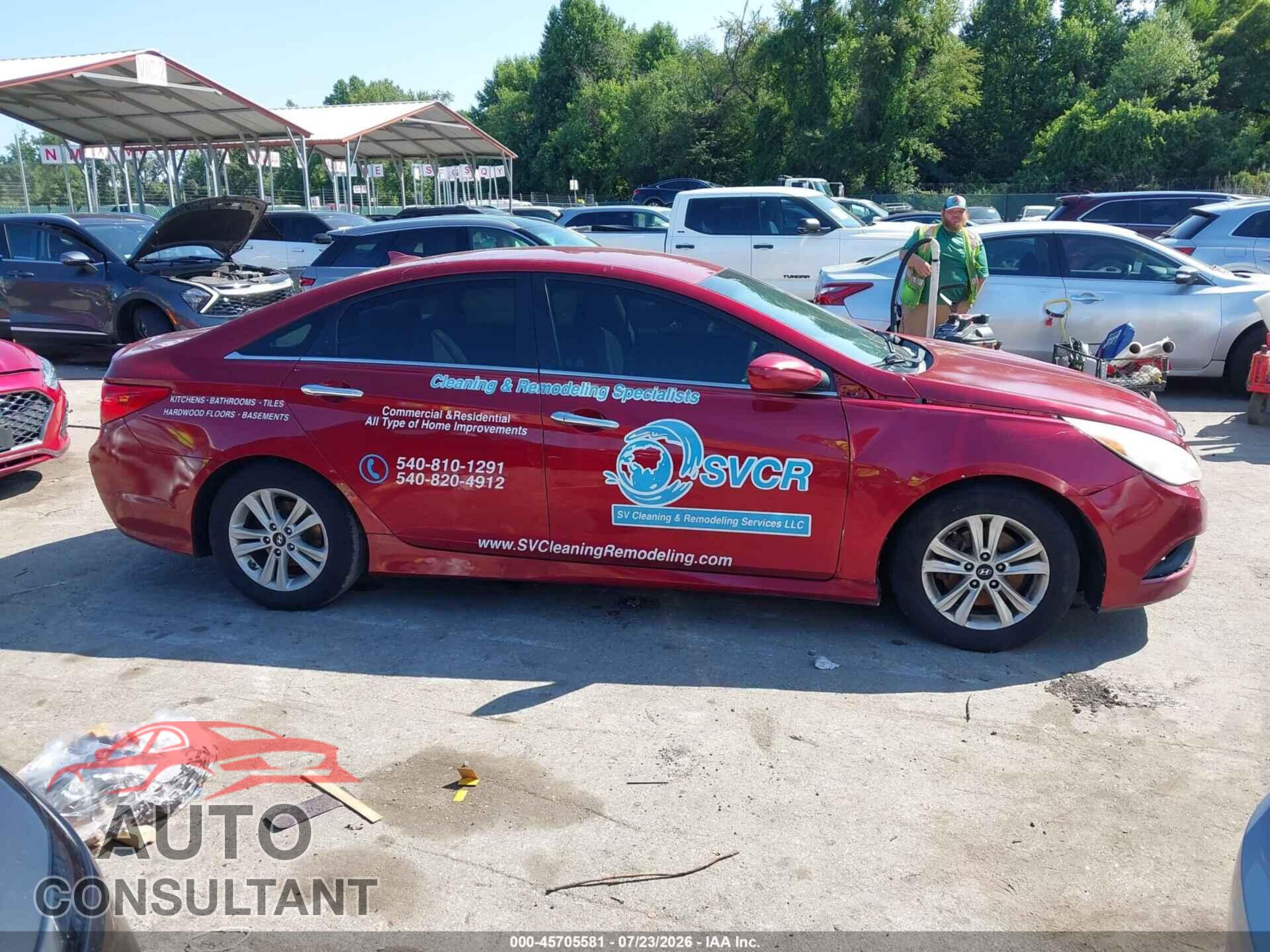 HYUNDAI SONATA 2014 - 5NPEB4AC0EH843206