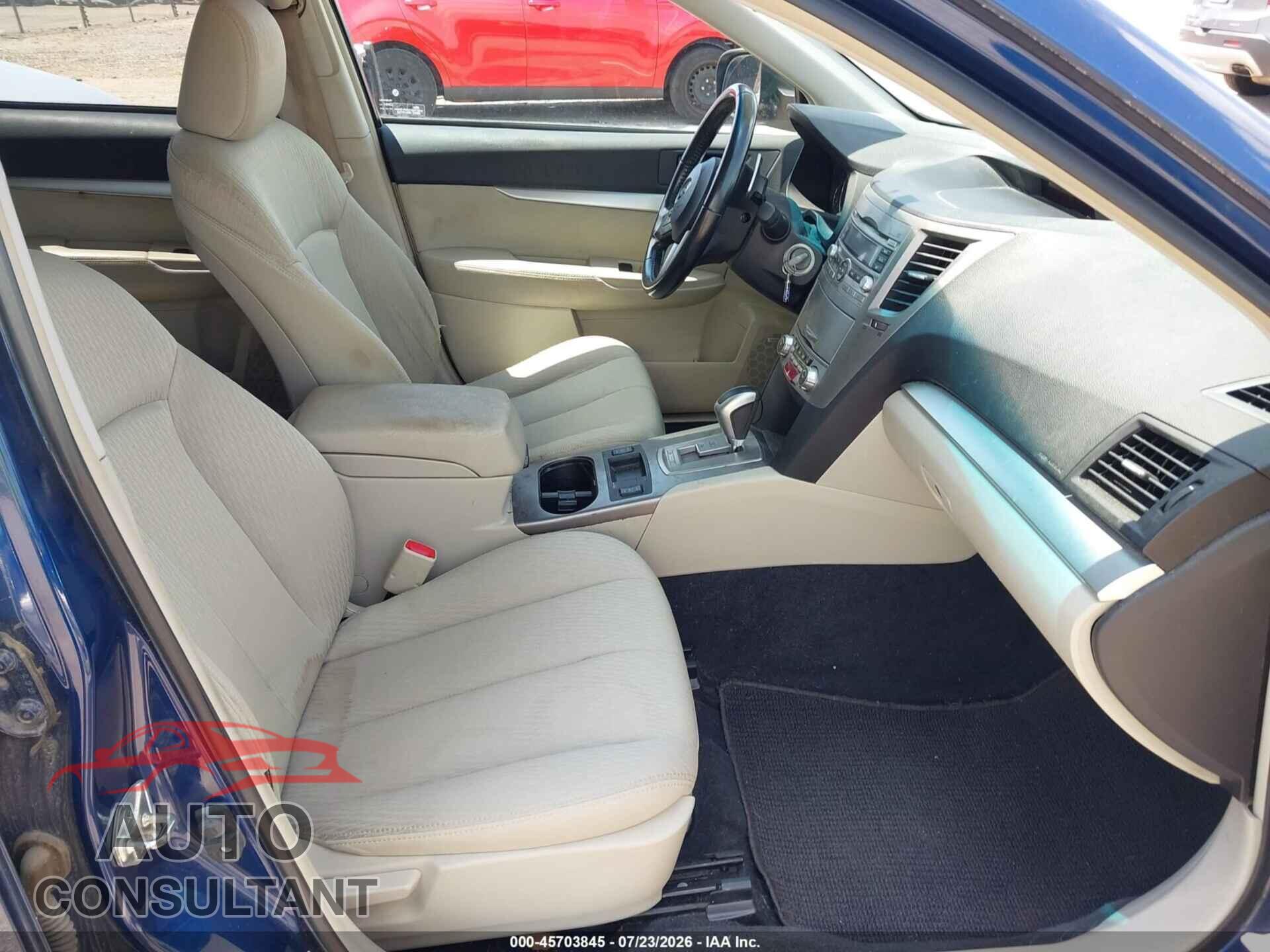 SUBARU OUTBACK 2010 - 4S4BRCFCXA3313926