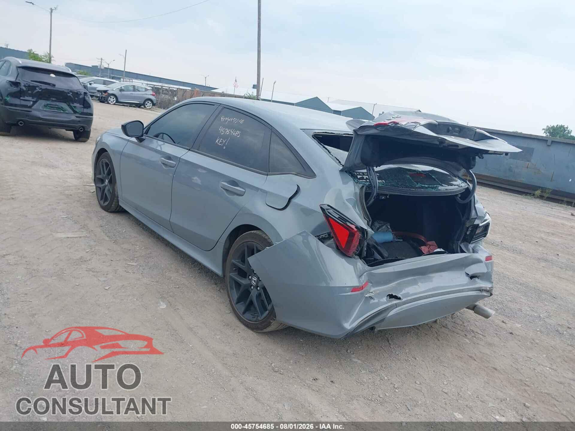 HONDA CIVIC 2025 - 2HGFE2F54SH542583