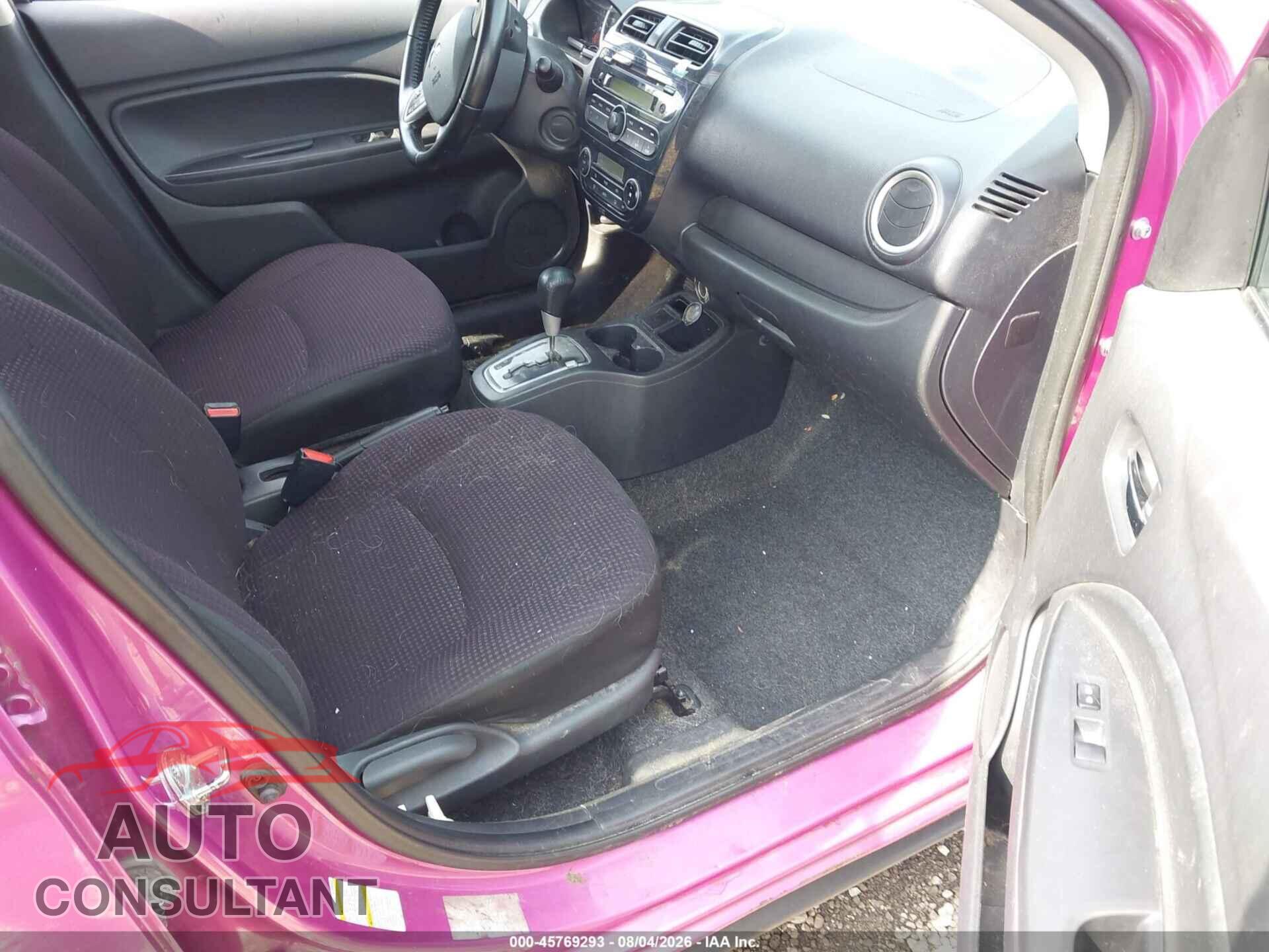 MITSUBISHI MIRAGE 2014 - ML32A4HJ2EH026184