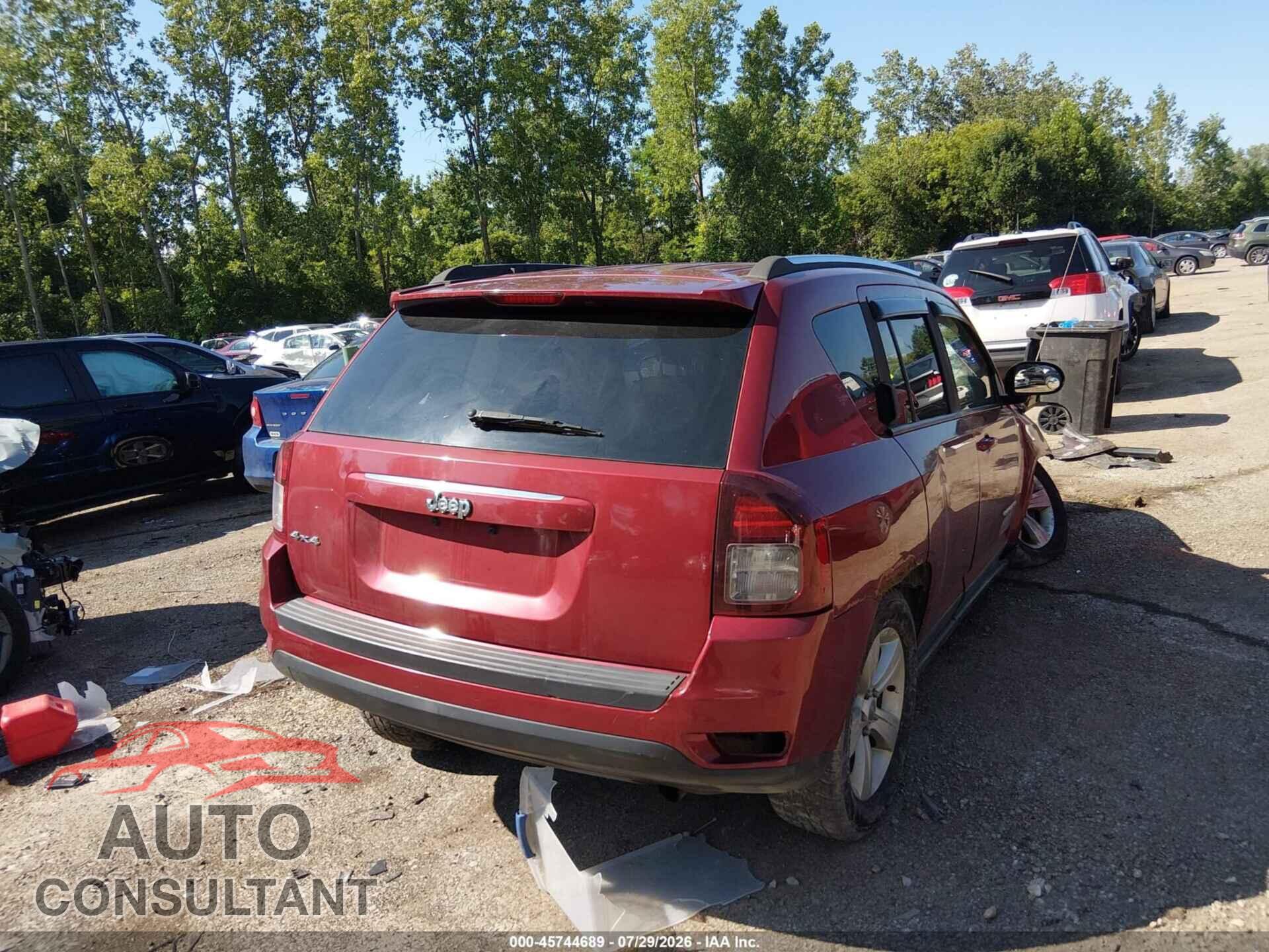 JEEP COMPASS 2014 - 1C4NJDBB3ED567716