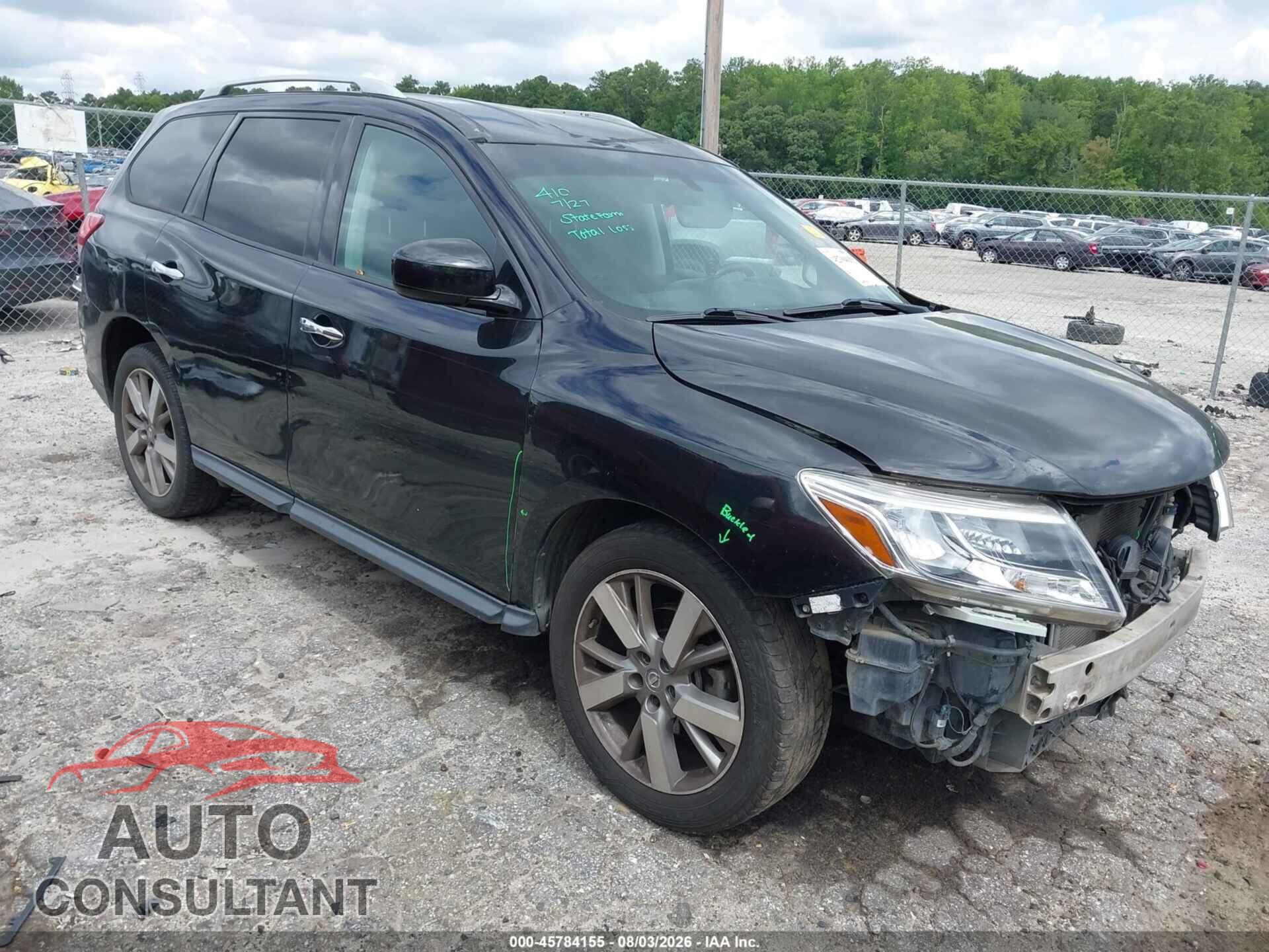 NISSAN PATHFINDER 2014 - 5N1AR2MN6EC628772
