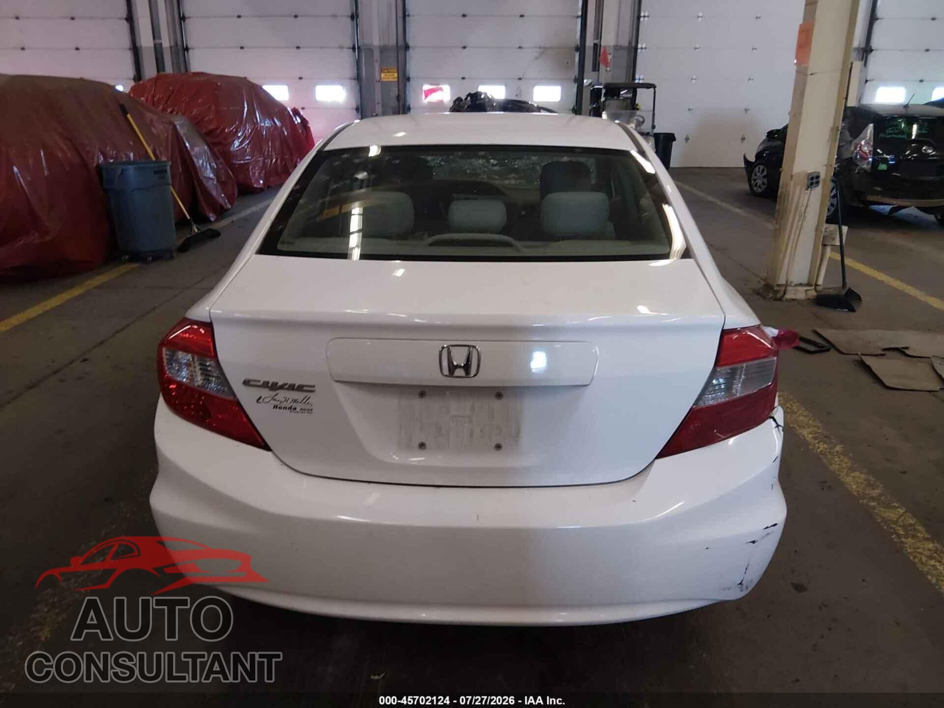 HONDA CIVIC 2012 - 19XFB2E50CE057797