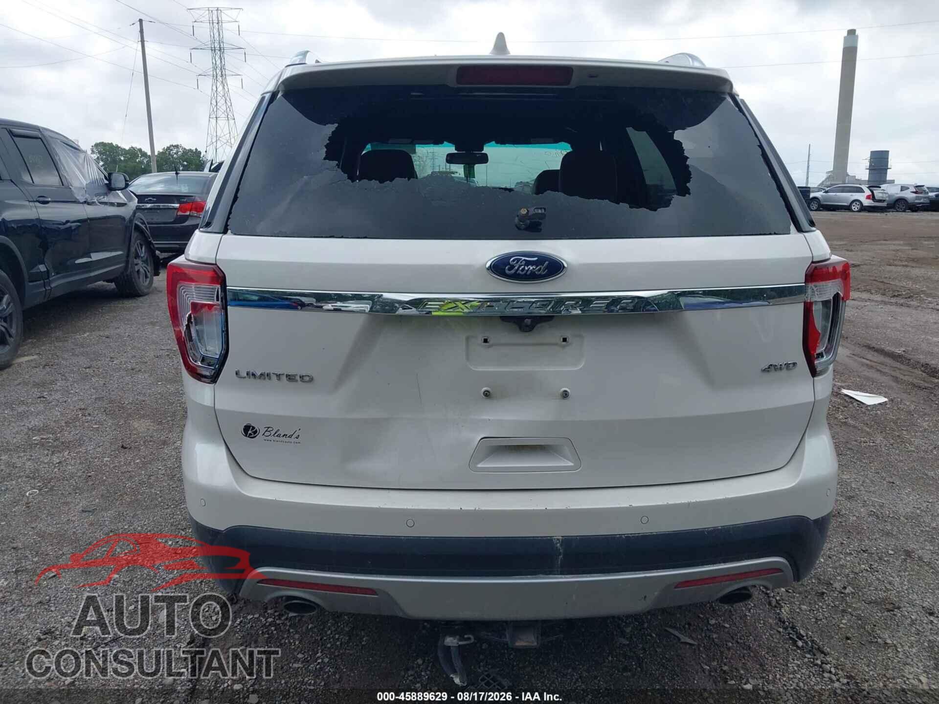 FORD EXPLORER 2017 - 1FM5K8F89HGC35832