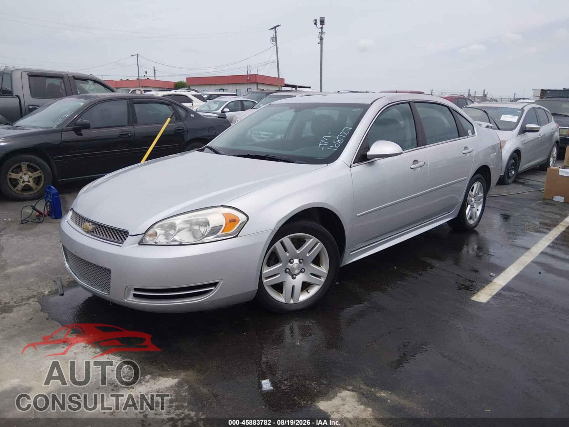 CHEVROLET IMPALA 2013 - 2G1WB5E39D1168727