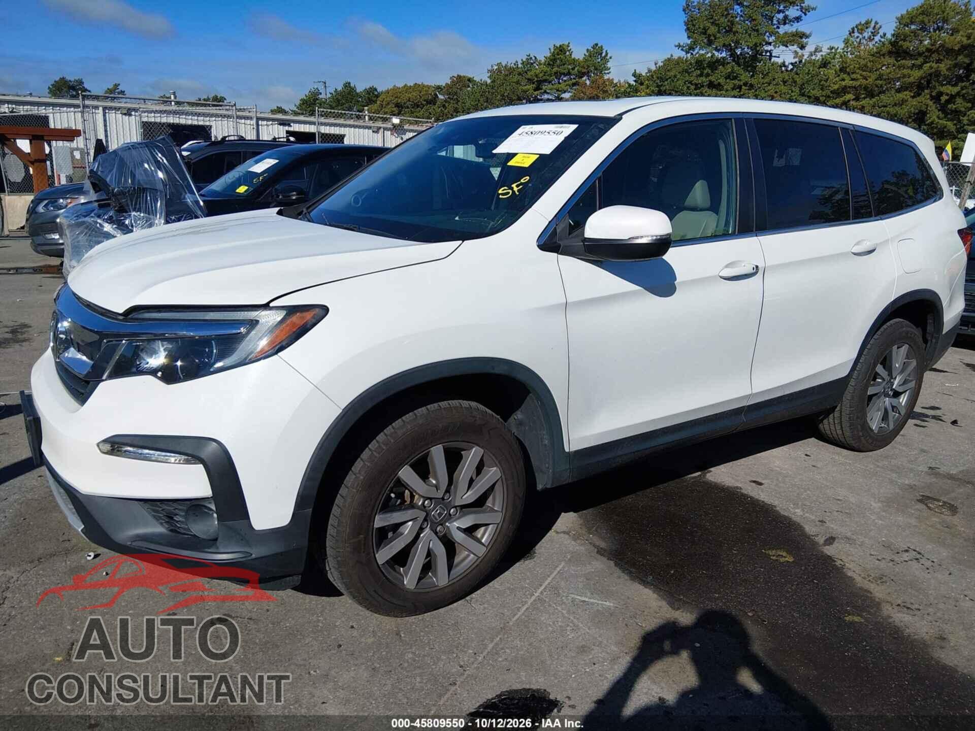 HONDA PILOT 2021 - 5FNYF6H52MB032668