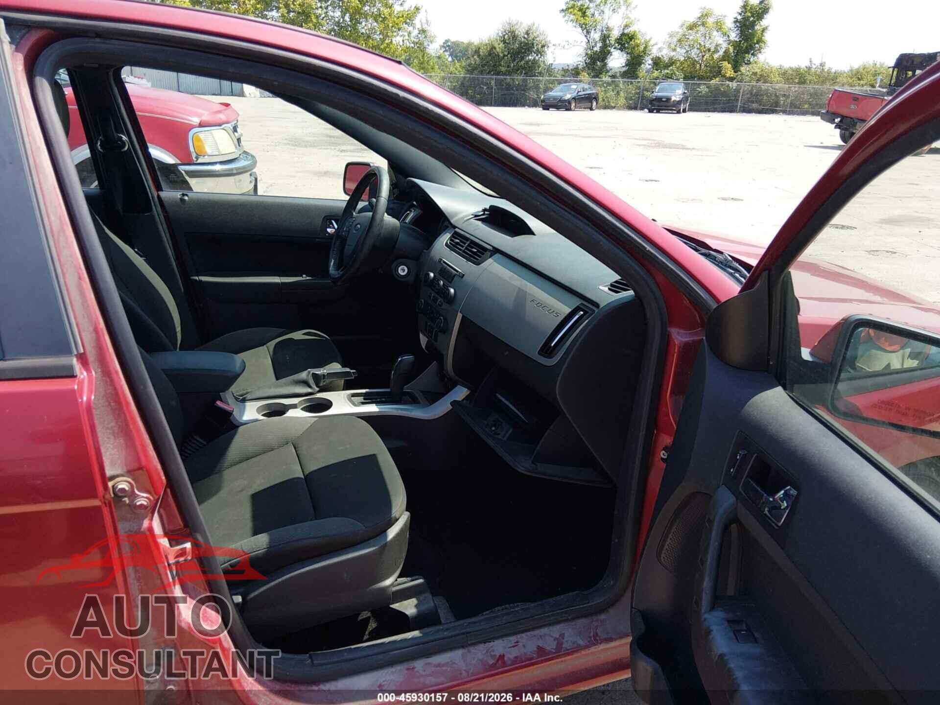 FORD FOCUS 2009 - 1FAHP36N39W116649