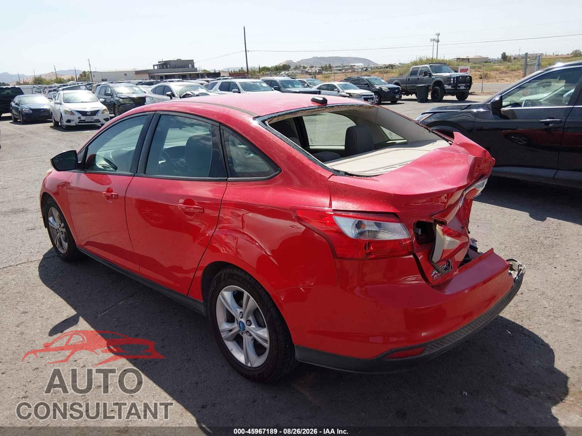 FORD FOCUS 2013 - 1FADP3F21DL369824