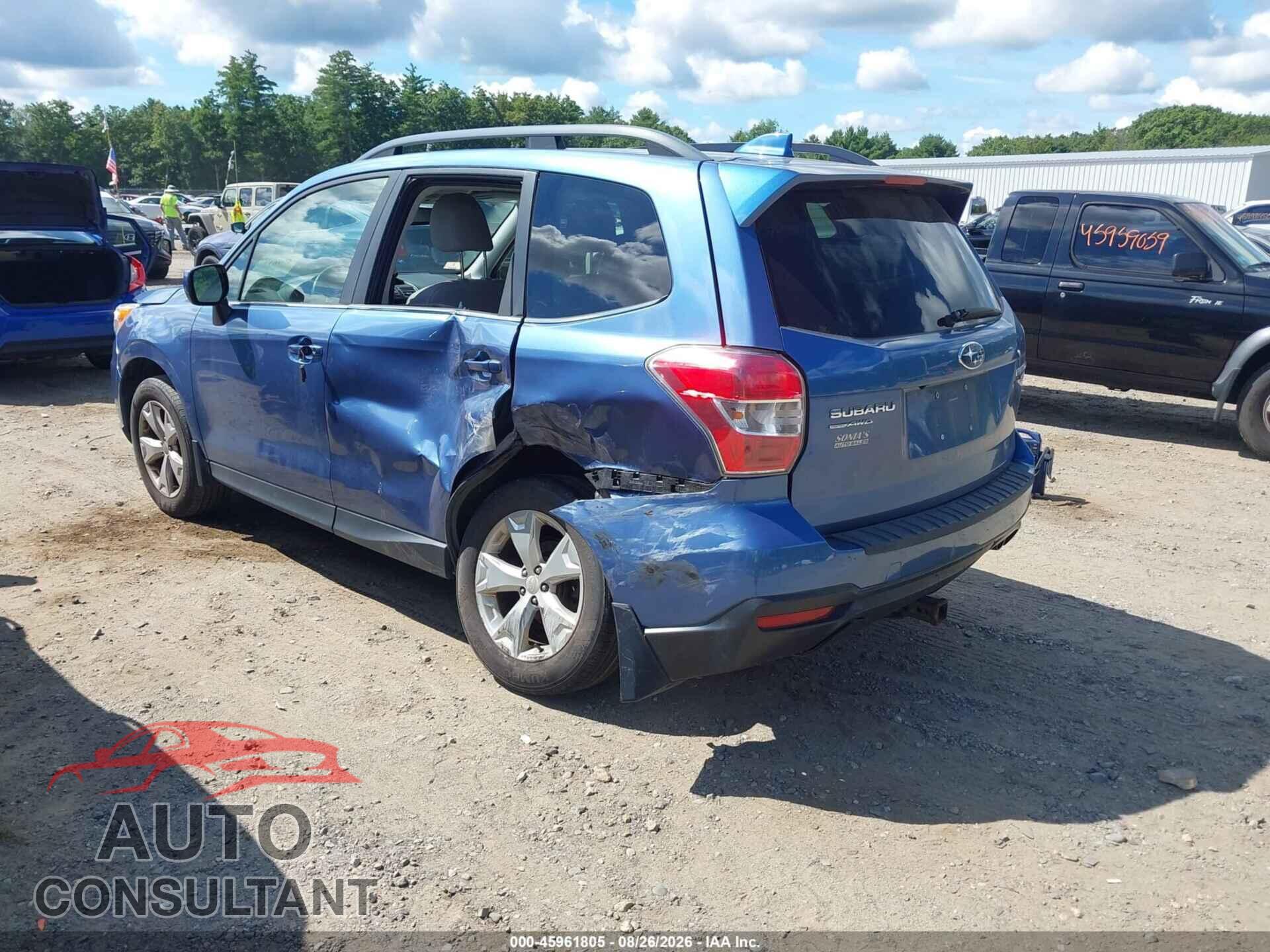 SUBARU FORESTER 2016 - JF2SJARC3GH421538