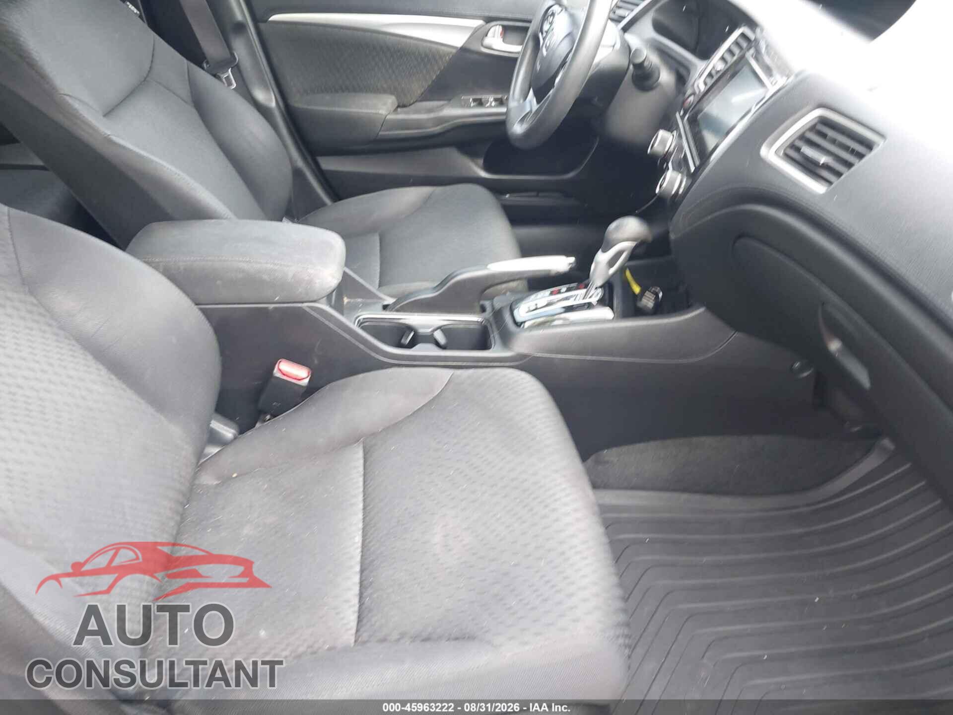 HONDA CIVIC 2014 - 2HGFB2F83EH546387