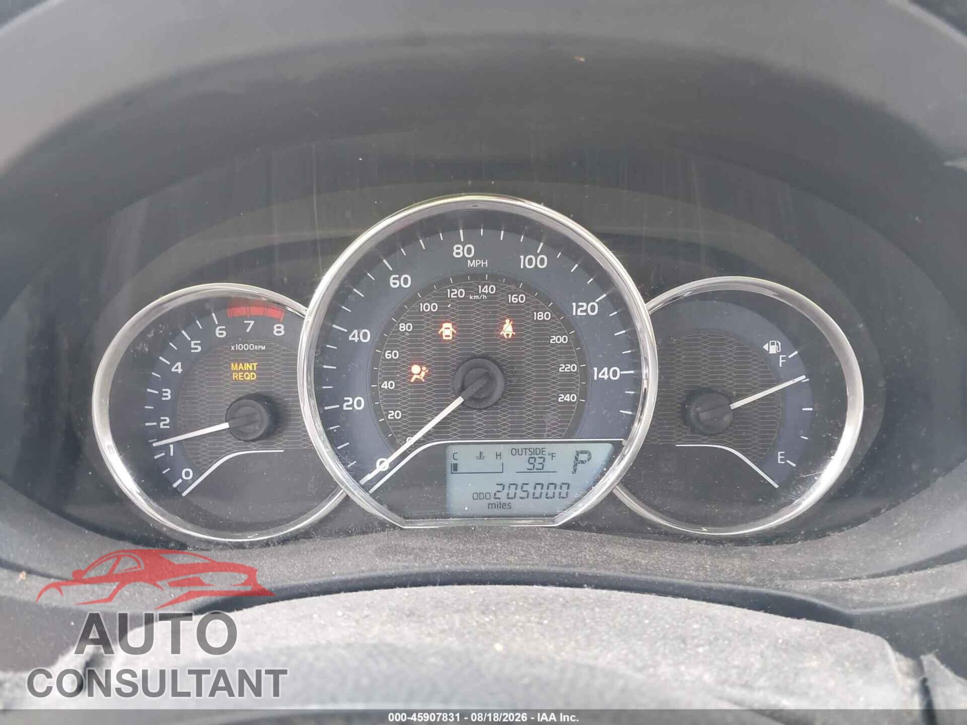 TOYOTA COROLLA 2014 - 2T1BURHE8EC154647