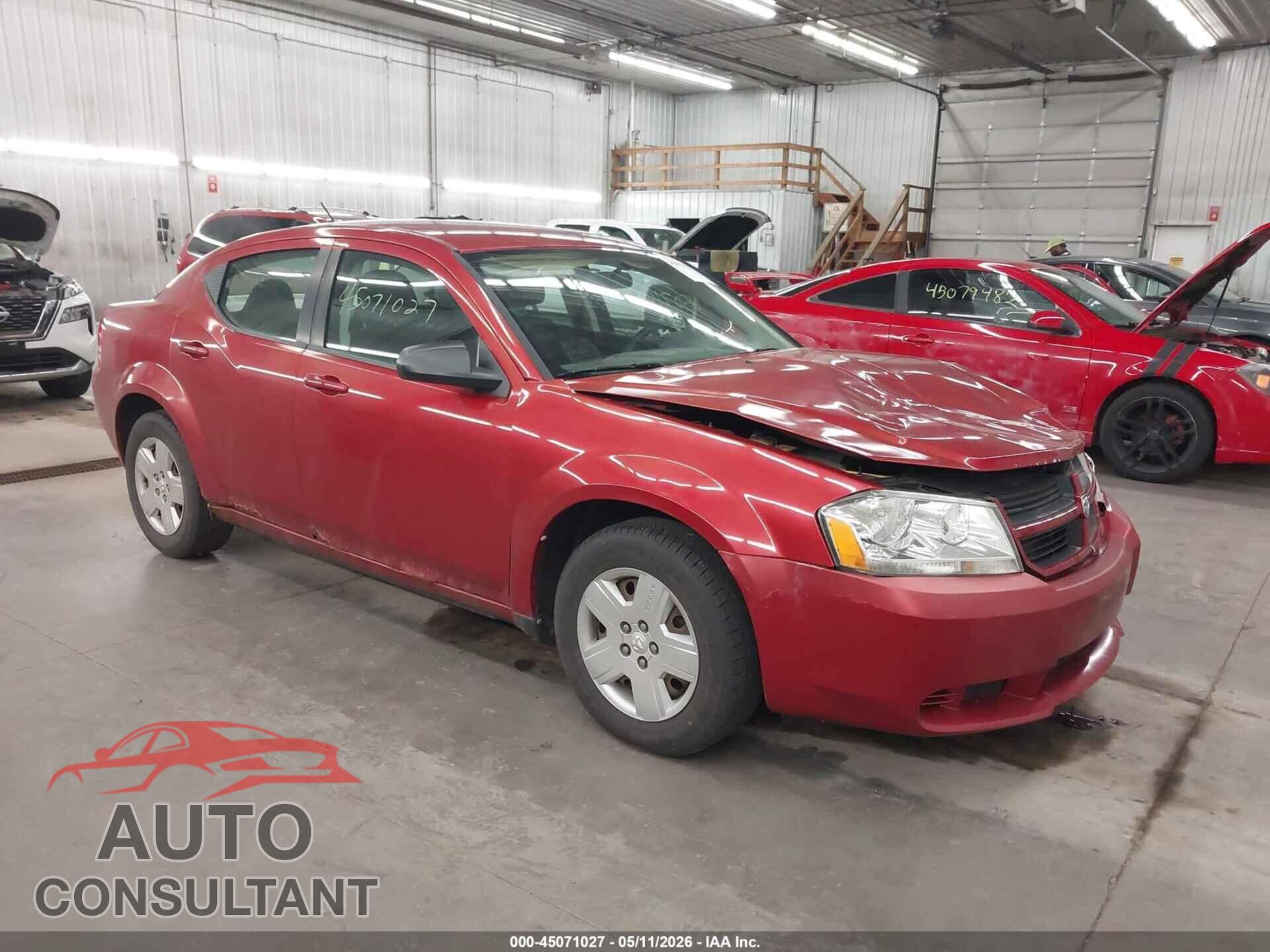 DODGE AVENGER 2010 - 1B3CC4FB7AN189031