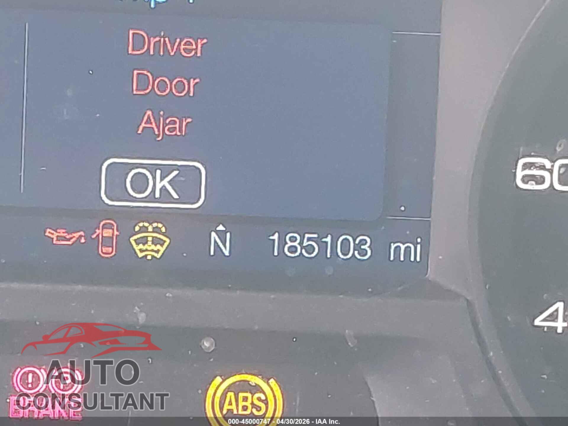 FORD EXPLORER 2012 - 1FMHK7B81CGA93577
