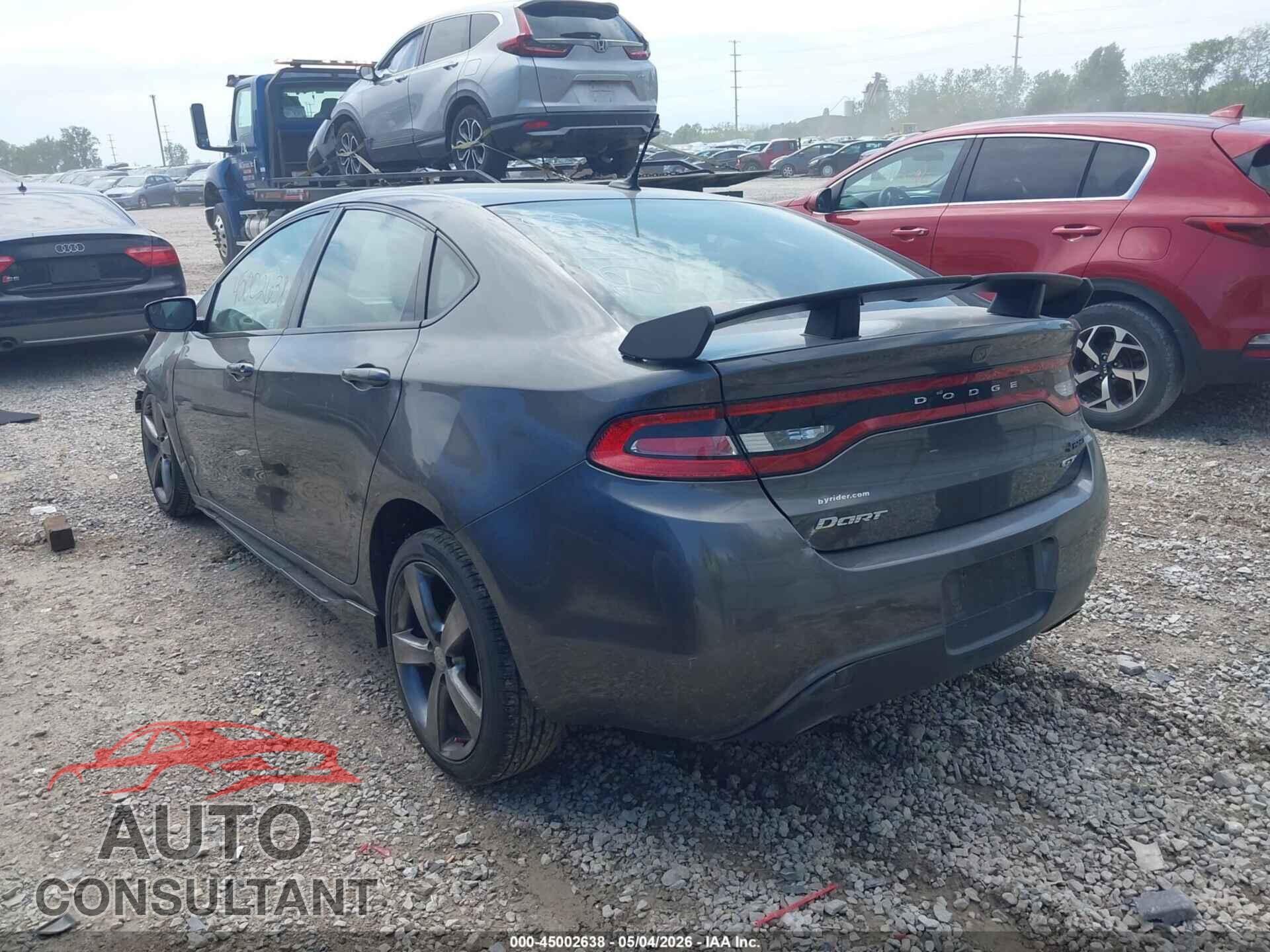 DODGE DART 2014 - 1C3CDFEB3ED878962
