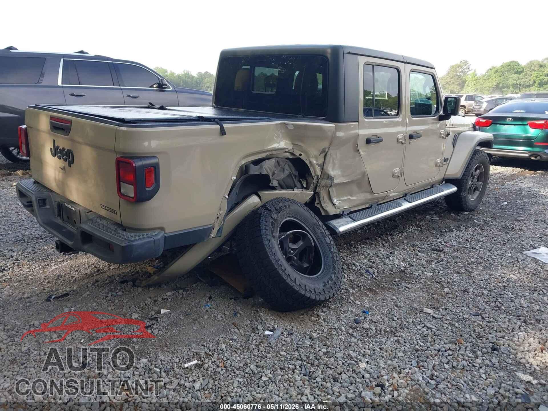 JEEP GLADIATOR 2020 - 1C6HJTAG9LL192672