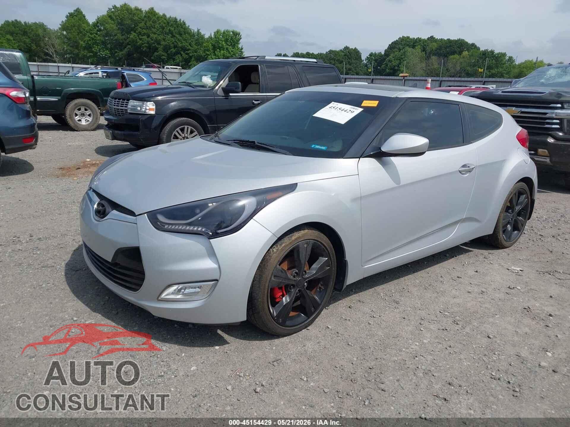 HYUNDAI VELOSTER 2017 - KMHTC6AD5HU314767