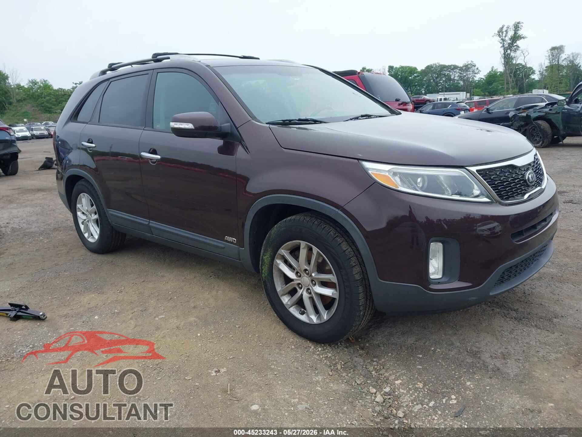 KIA SORENTO 2014 - 5XYKTCA60EG440077