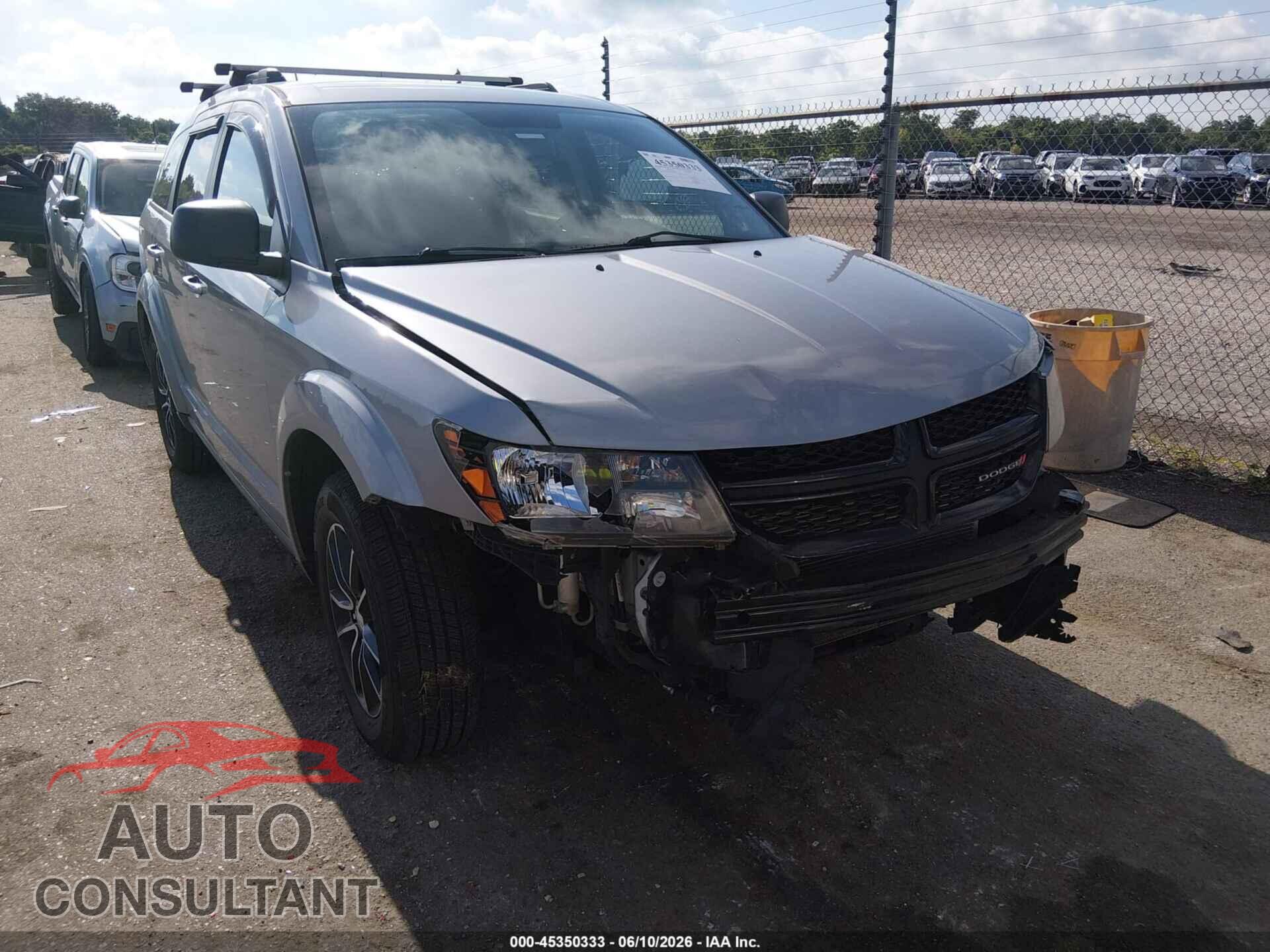 DODGE JOURNEY 2017 - 3C4PDCAB2HT708222