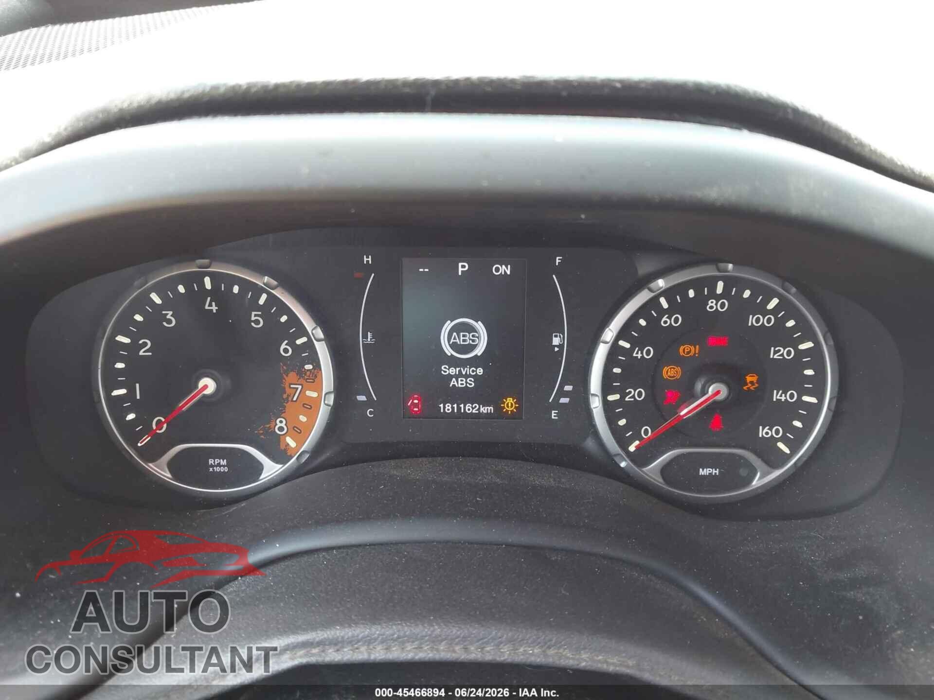 JEEP RENEGADE 2018 - ZACCJABB6JPJ61587
