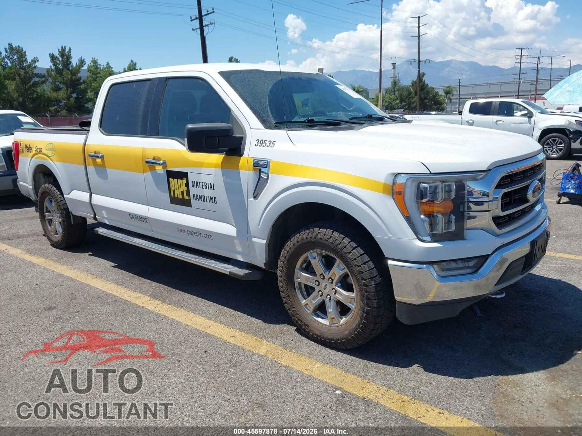 FORD F-150 2021 - 1FTFW1E80MFC36650