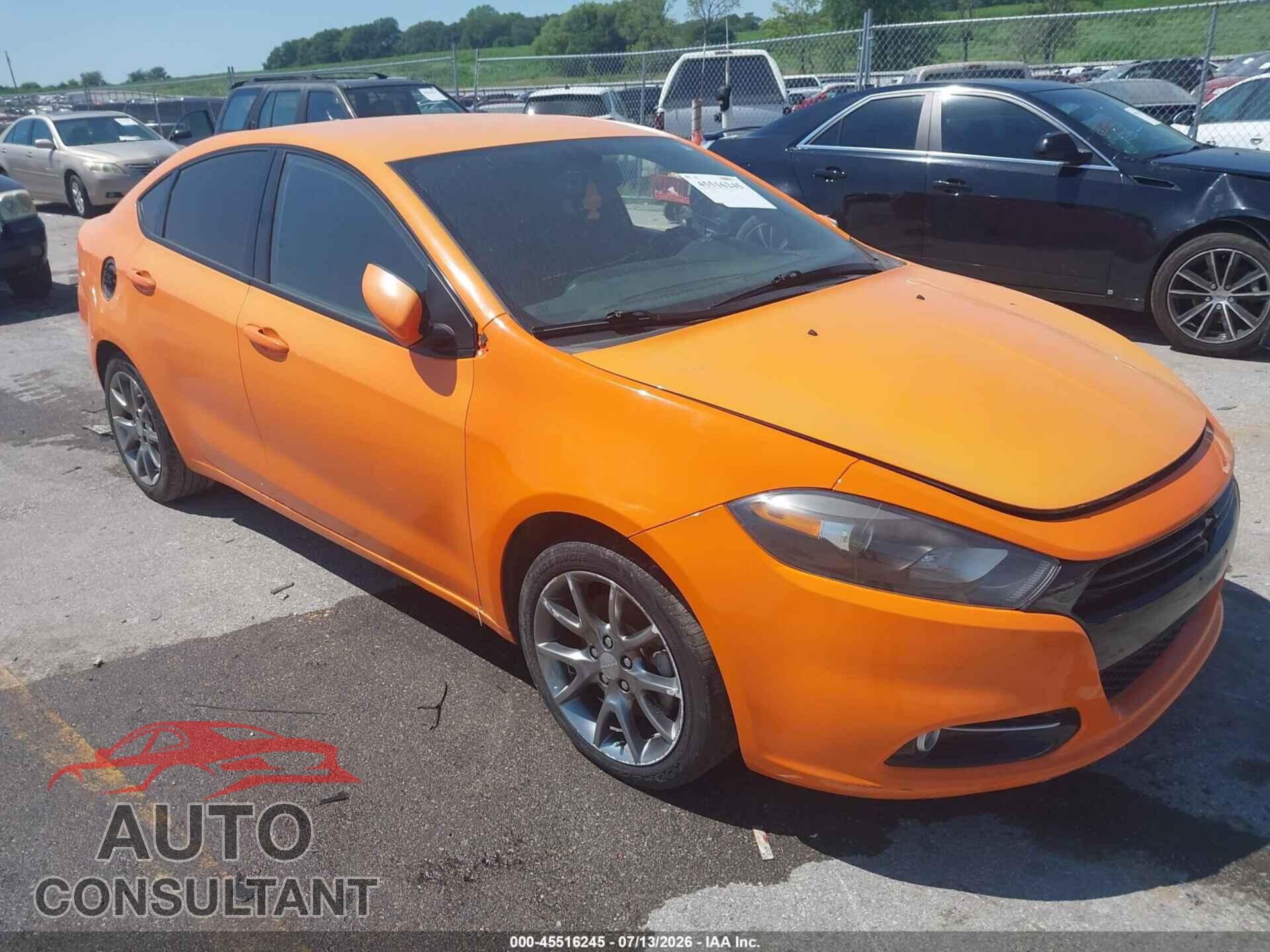 DODGE DART 2014 - 1C3CDFBBXED786767