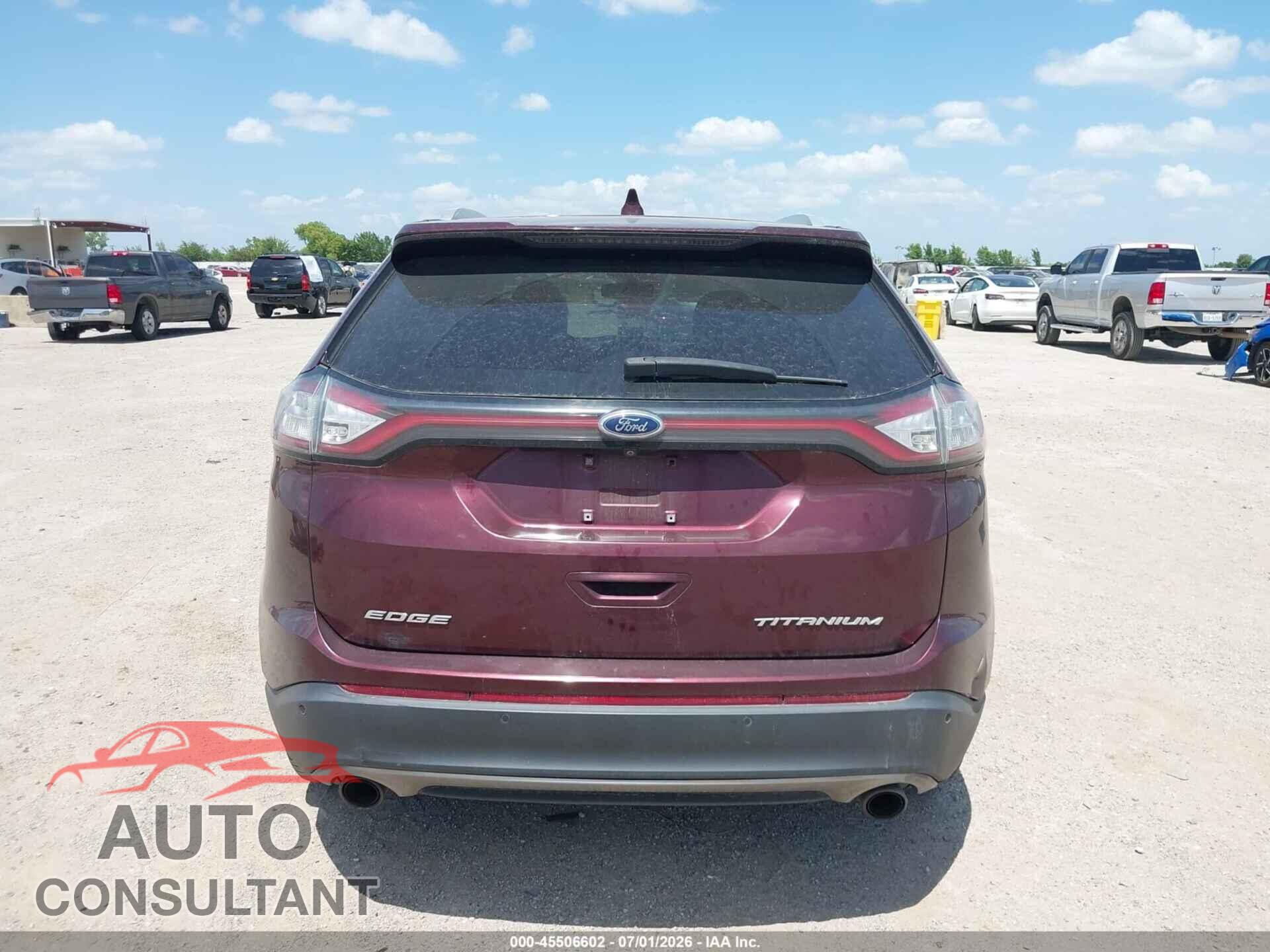 FORD EDGE 2017 - 2FMPK3K87HBC09089