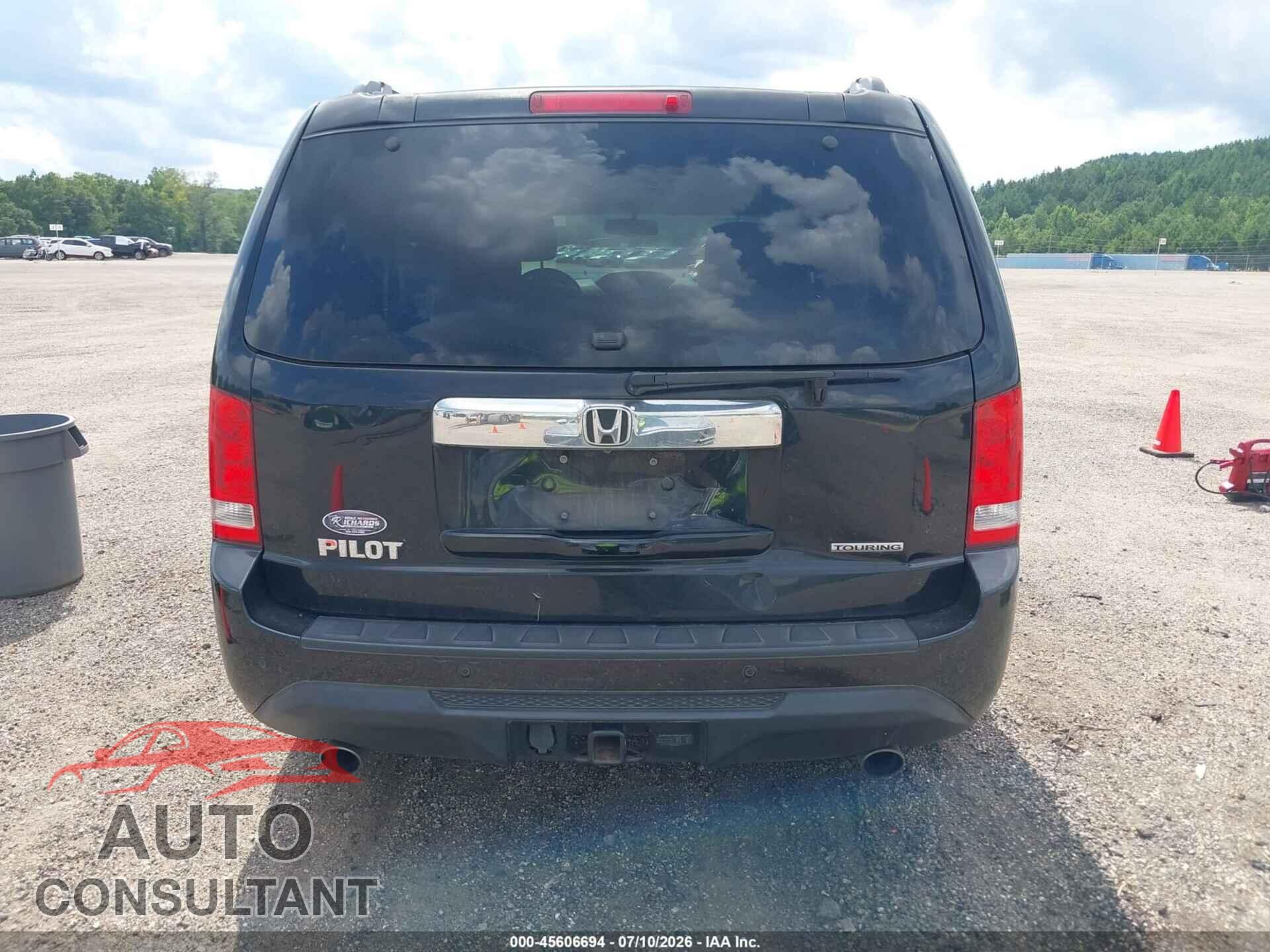 HONDA PILOT 2012 - 5FNYF3H96CB037775