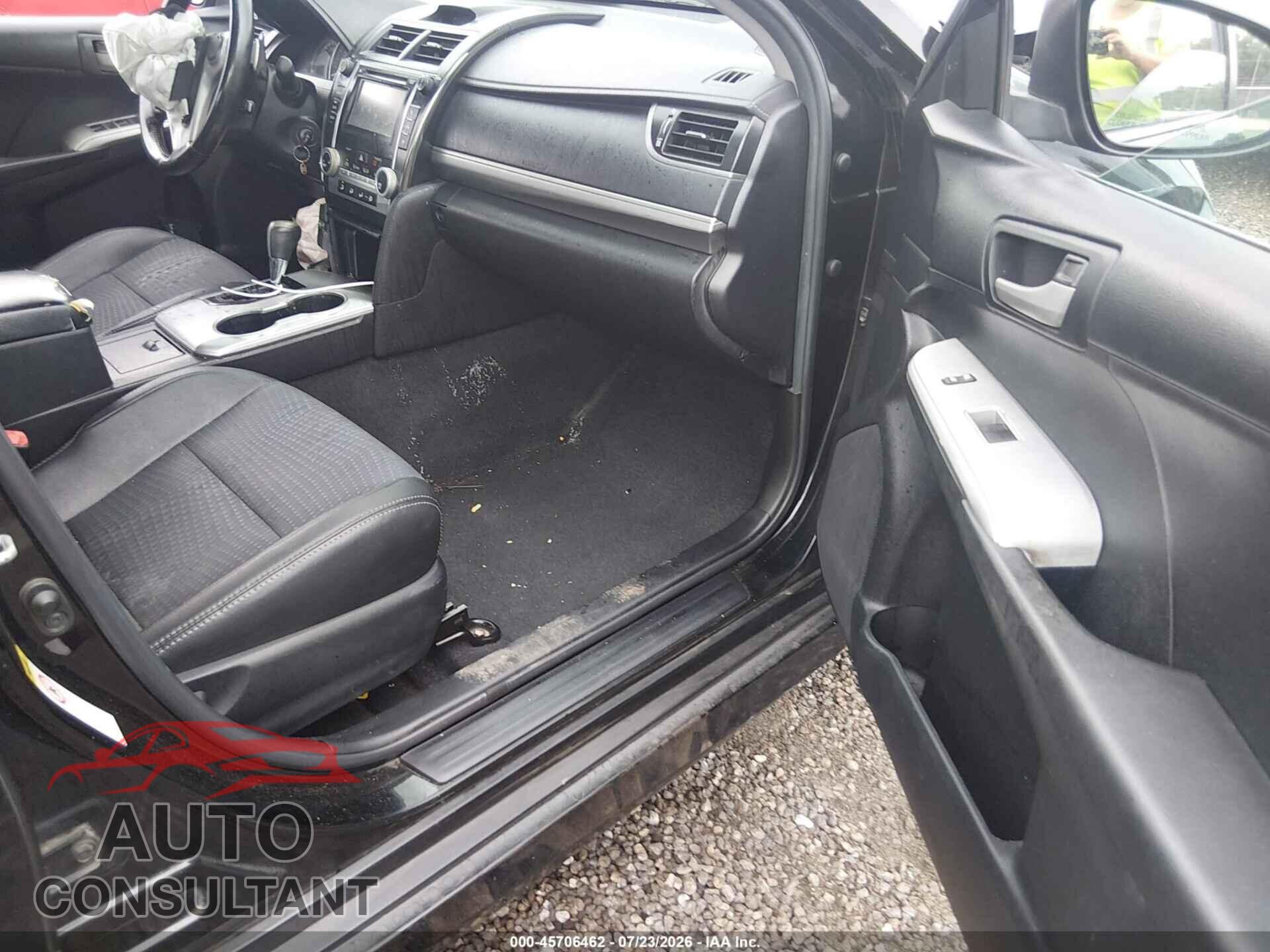 TOYOTA CAMRY 2012 - 4T1BF1FK4CU079087