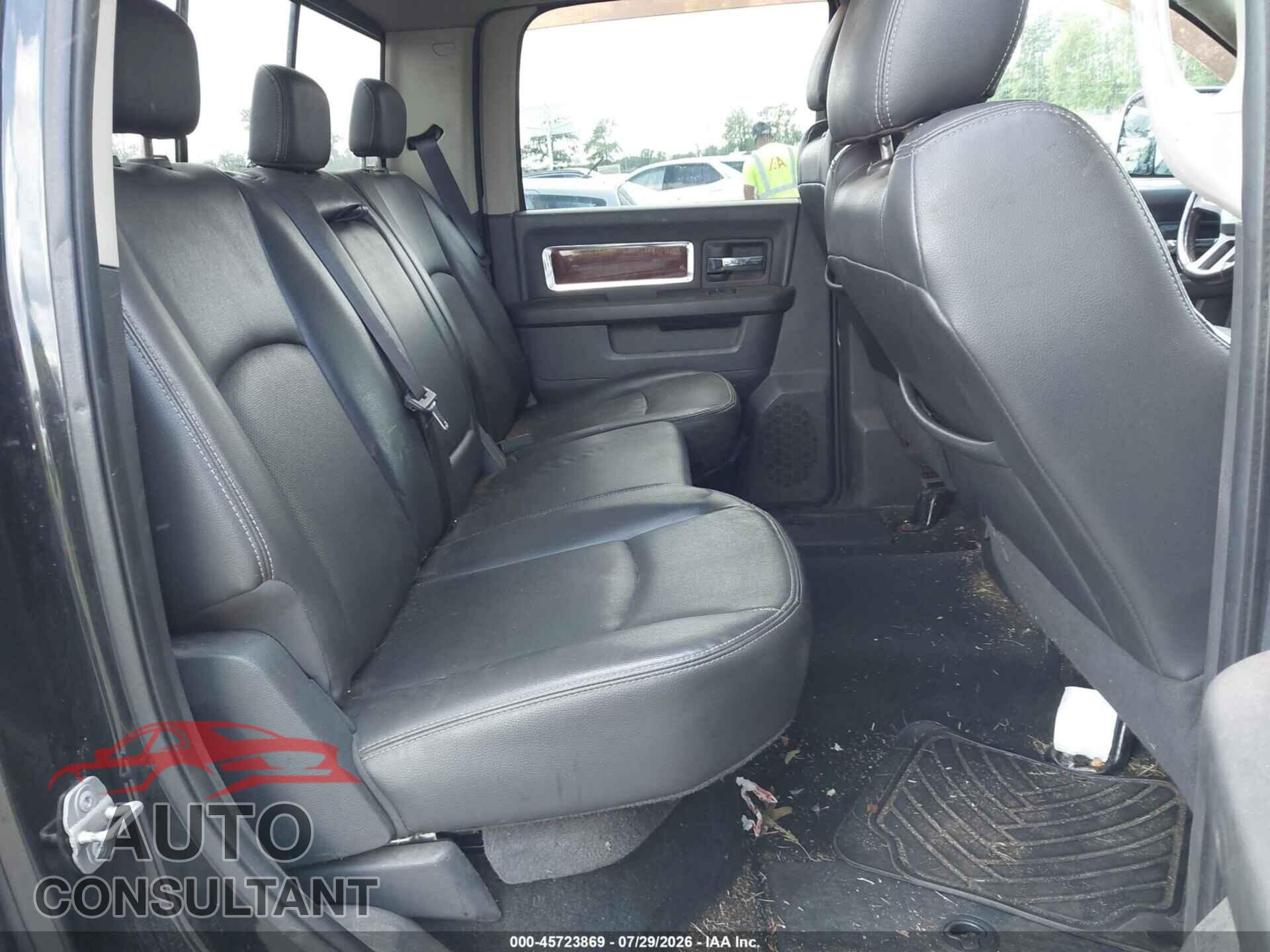 DODGE RAM 2500 2010 - 3D7TT2CT0AG132300