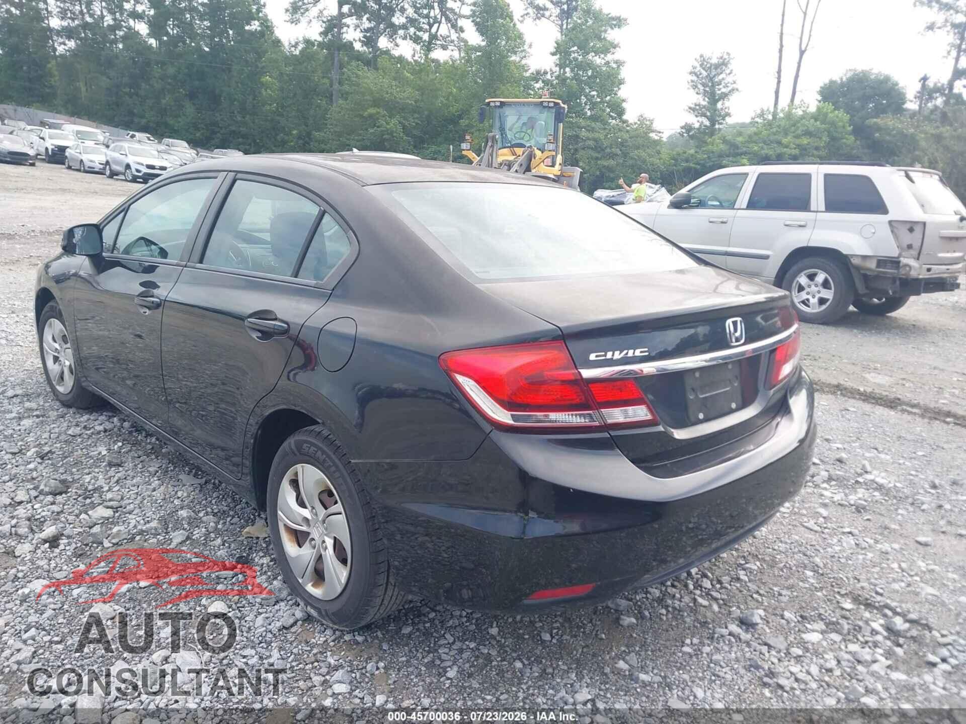 HONDA CIVIC 2013 - 2HGFB2F50DH566181