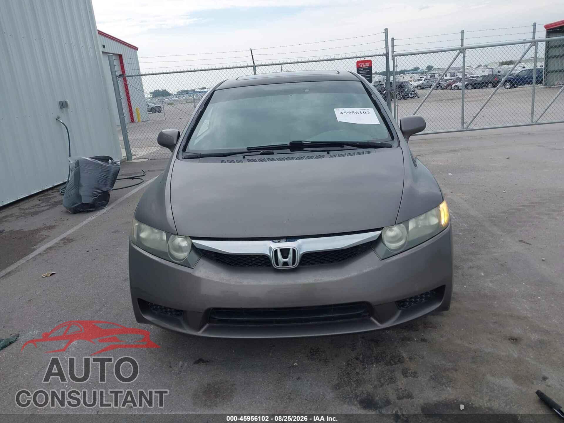 HONDA CIVIC 2009 - 19XFA158X9E014178