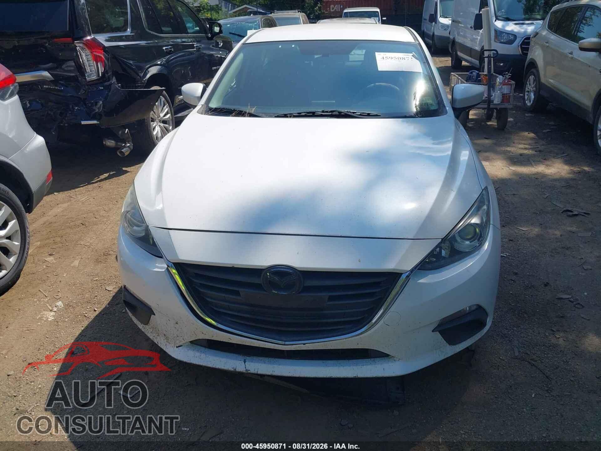 MAZDA MAZDA3 2014 - 3MZBM1U72EM103027