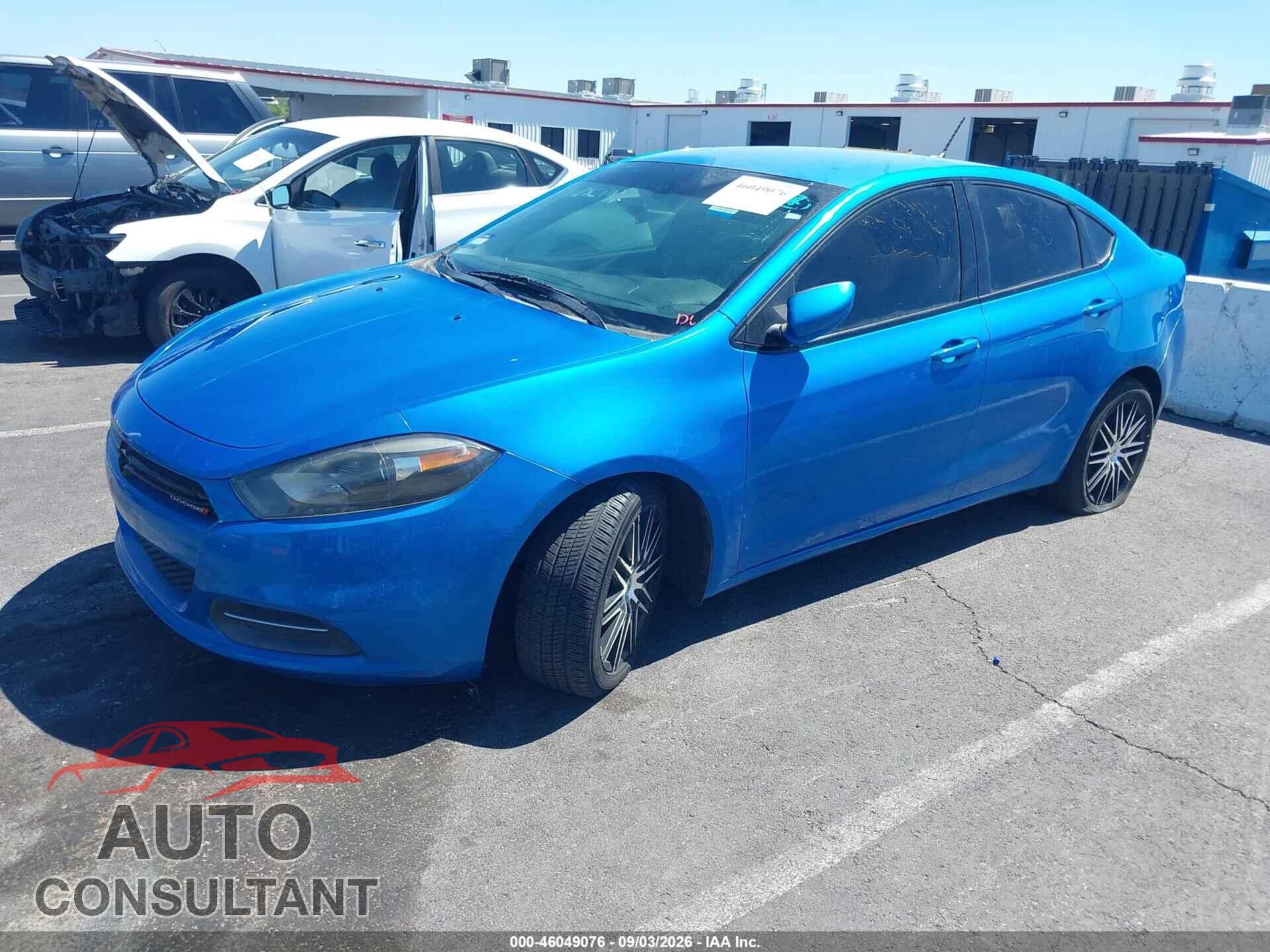DODGE DART 2015 - 1C3CDFBB3FD277105
