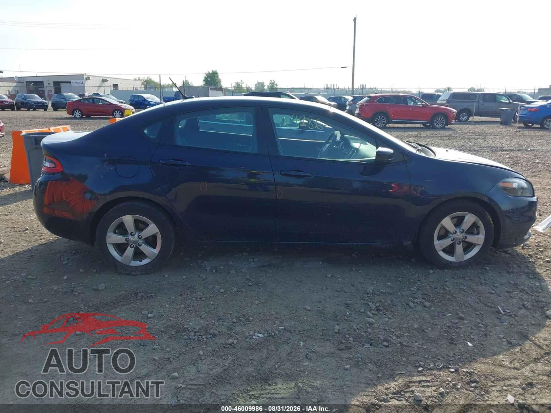 DODGE DART 2015 - 1C3CDFBB6FD309397