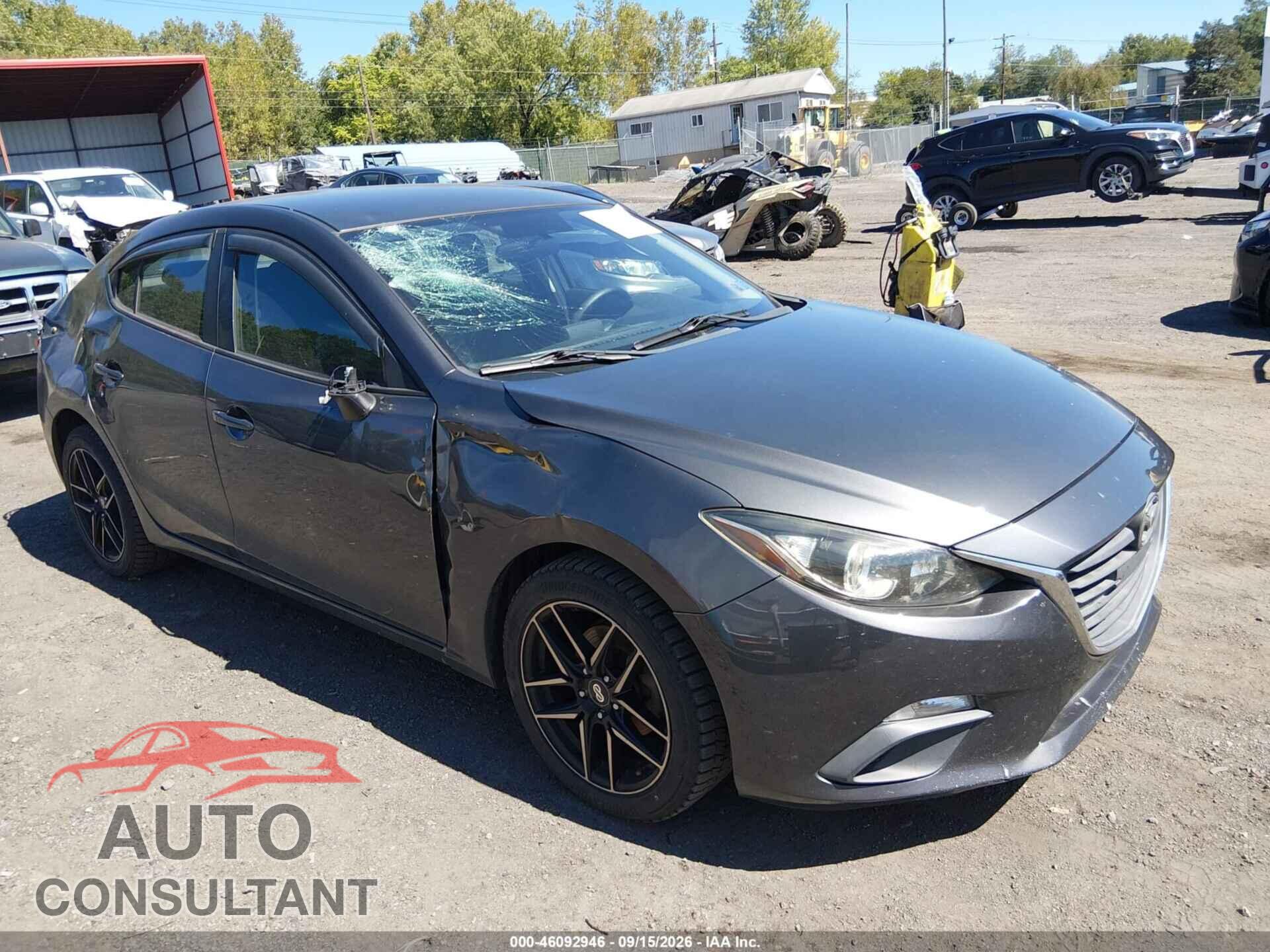 MAZDA MAZDA3 2014 - JM1BM1U75E1183892