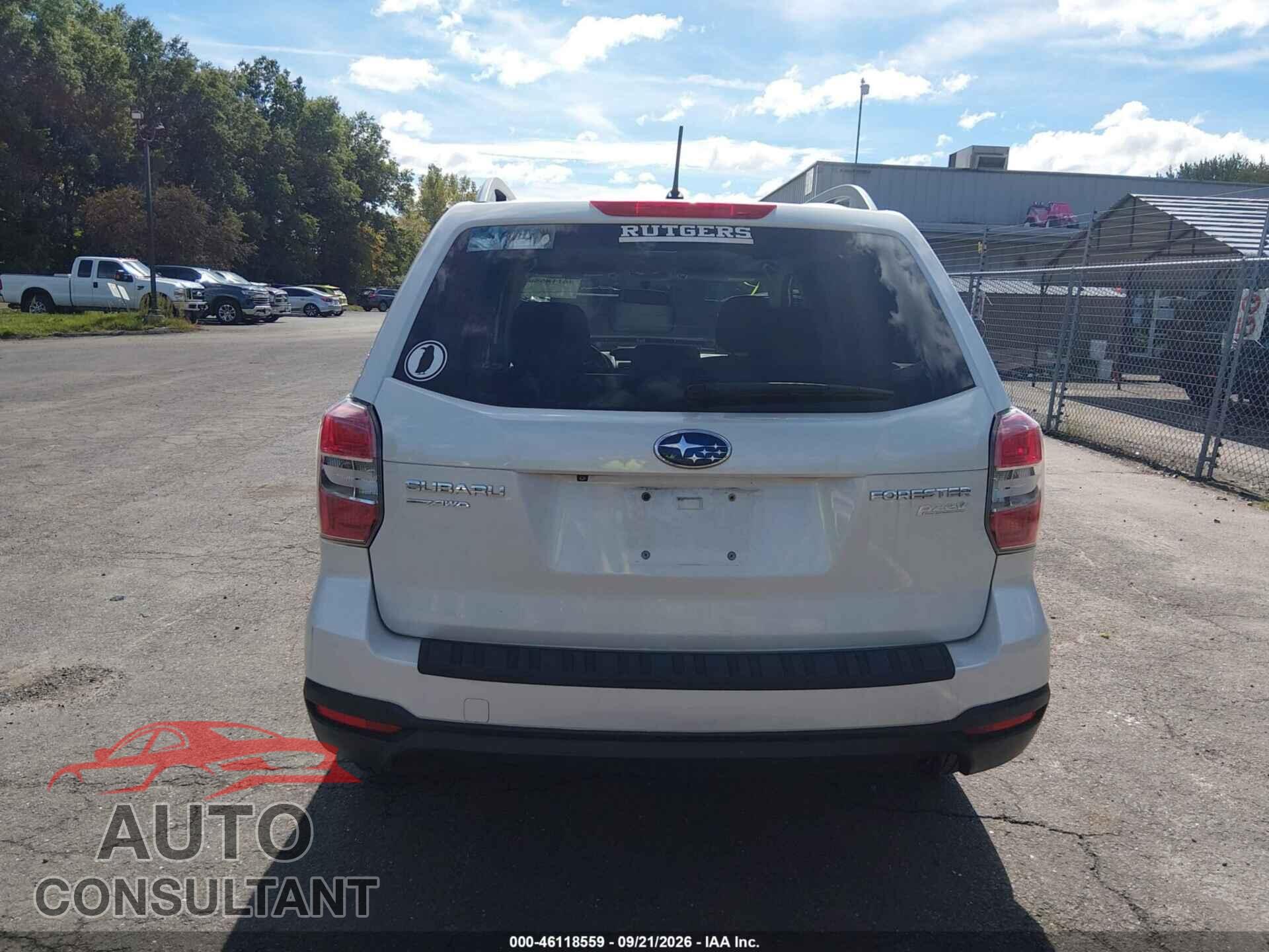 SUBARU FORESTER 2014 - JF2SJAEC2EH439287