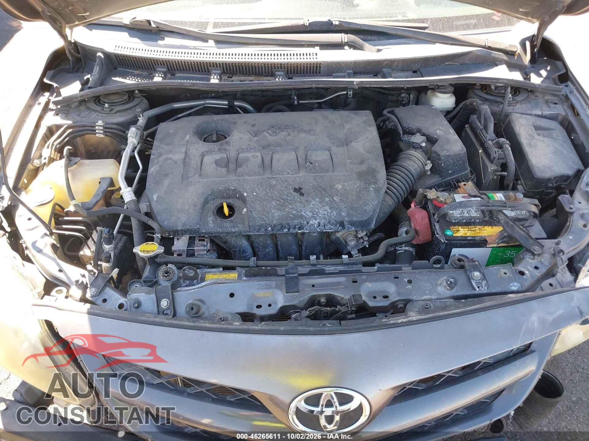 TOYOTA COROLLA 2013 - 5YFBU4EE6DP122169