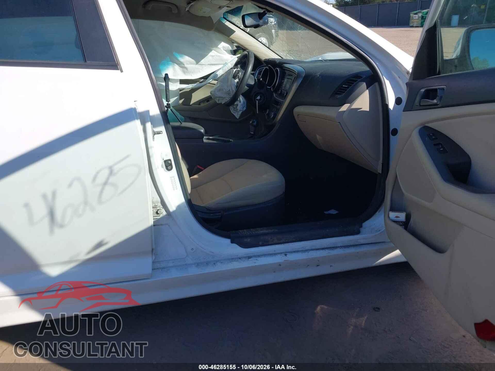 KIA OPTIMA 2015 - KNAGM4A75F5649680