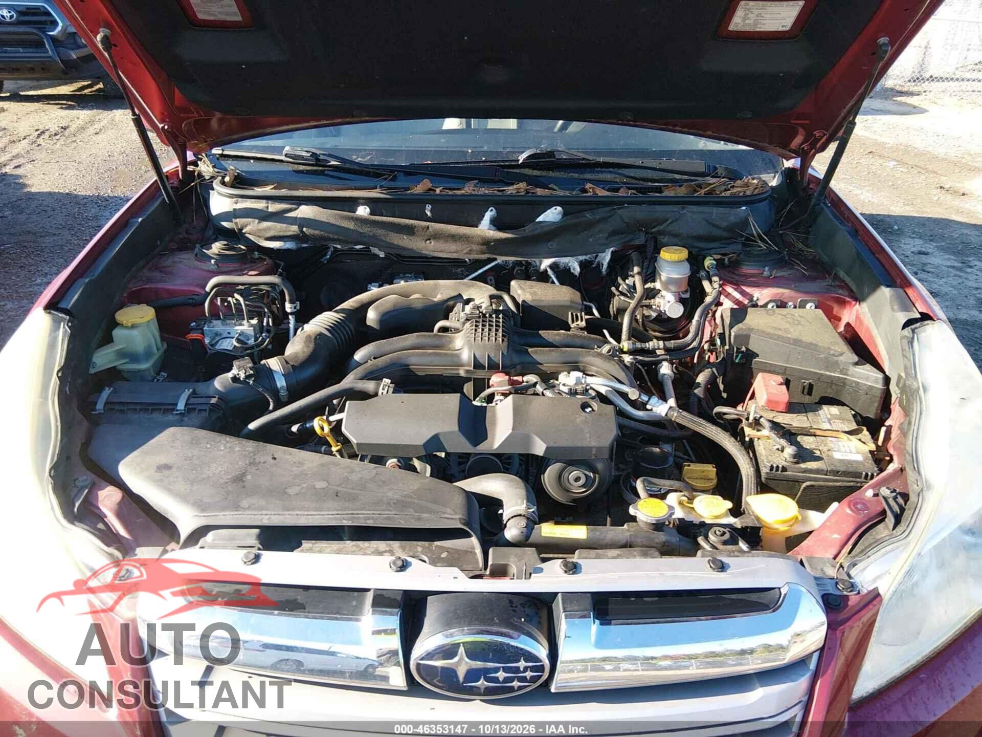 SUBARU OUTBACK 2013 - 4S4BRBCC4D3238840