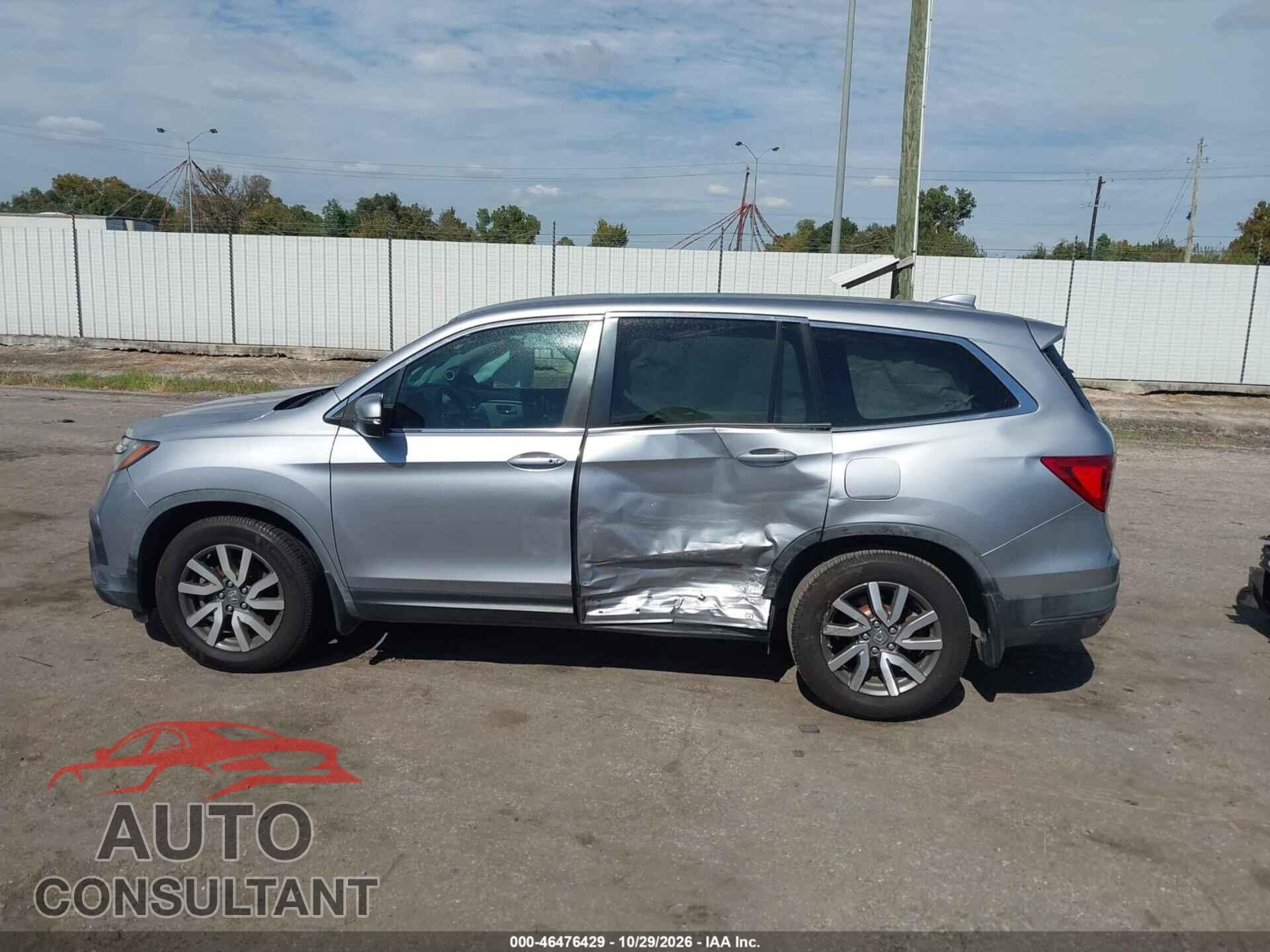 HONDA PILOT 2020 - 5FNYF5H3XLB005497