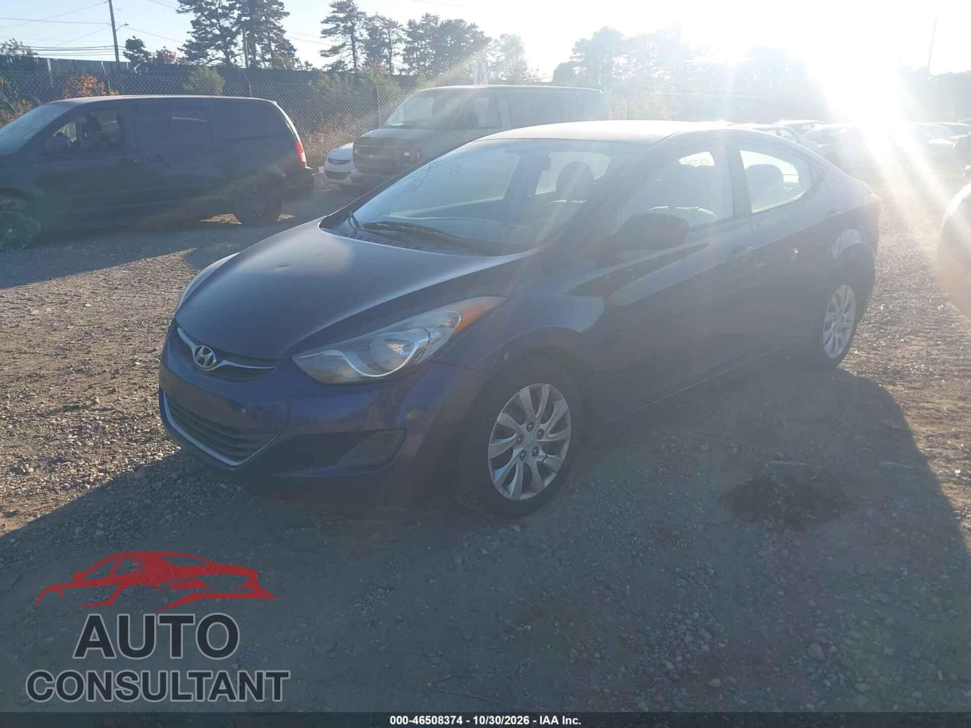 HYUNDAI ELANTRA 2012 - 5NPDH4AEXCH143668